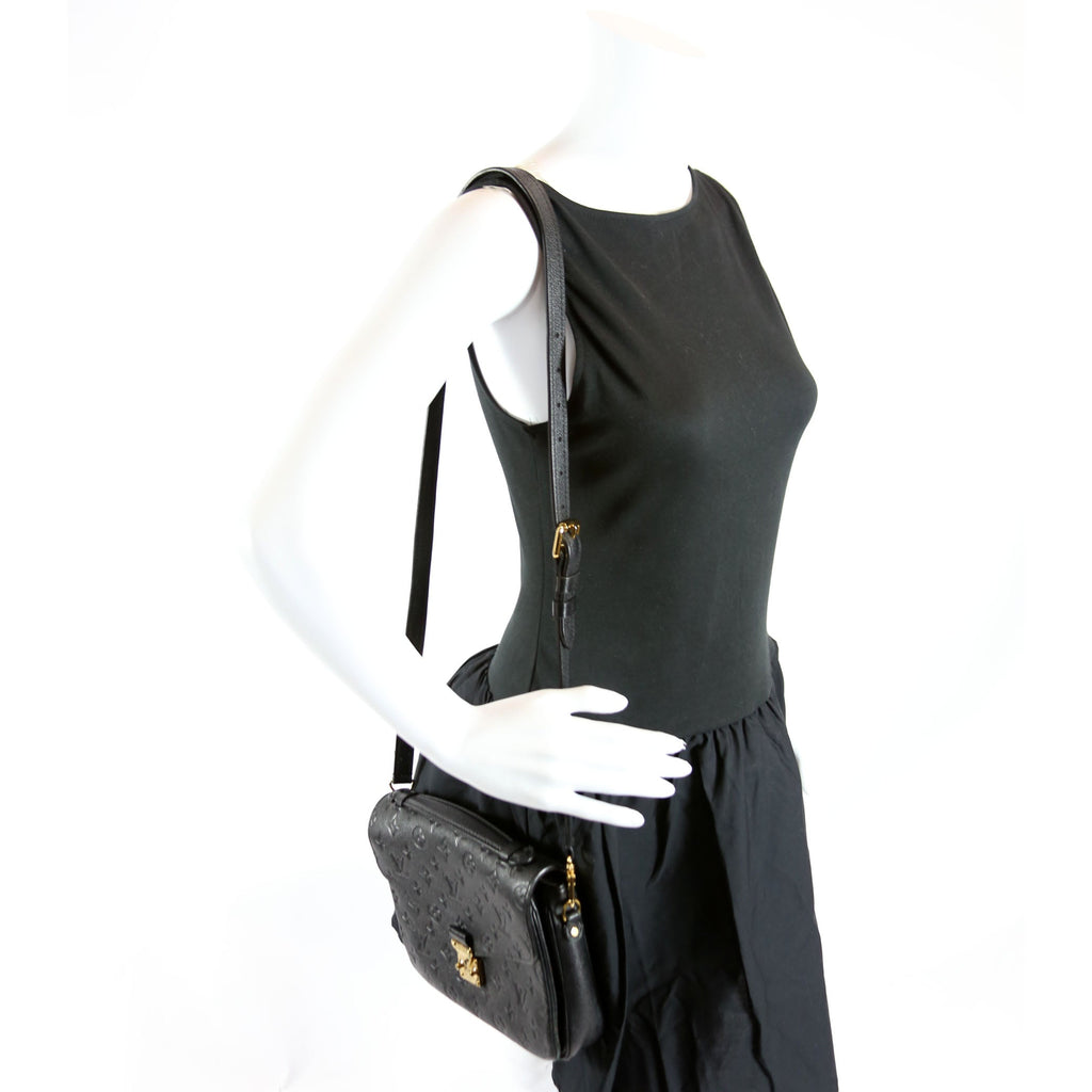 Pochette Metis Empreinte Black