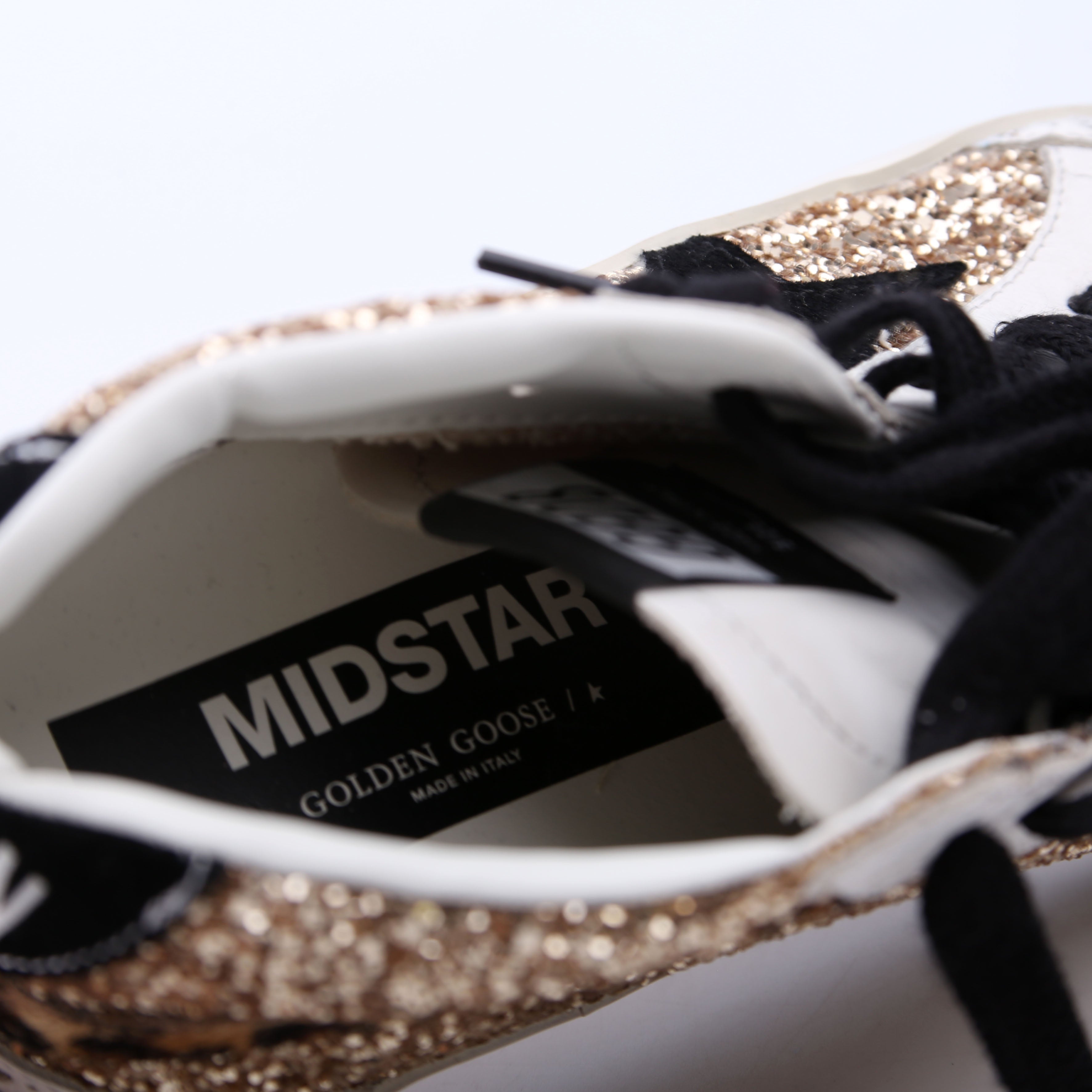 Midstar Glitter Sneakers Size 36 Gold