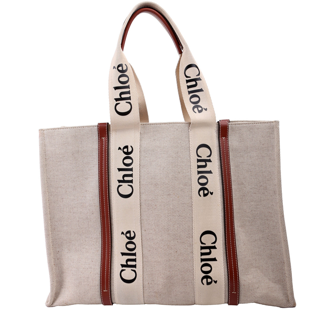 Woody Ribbon Tote Large