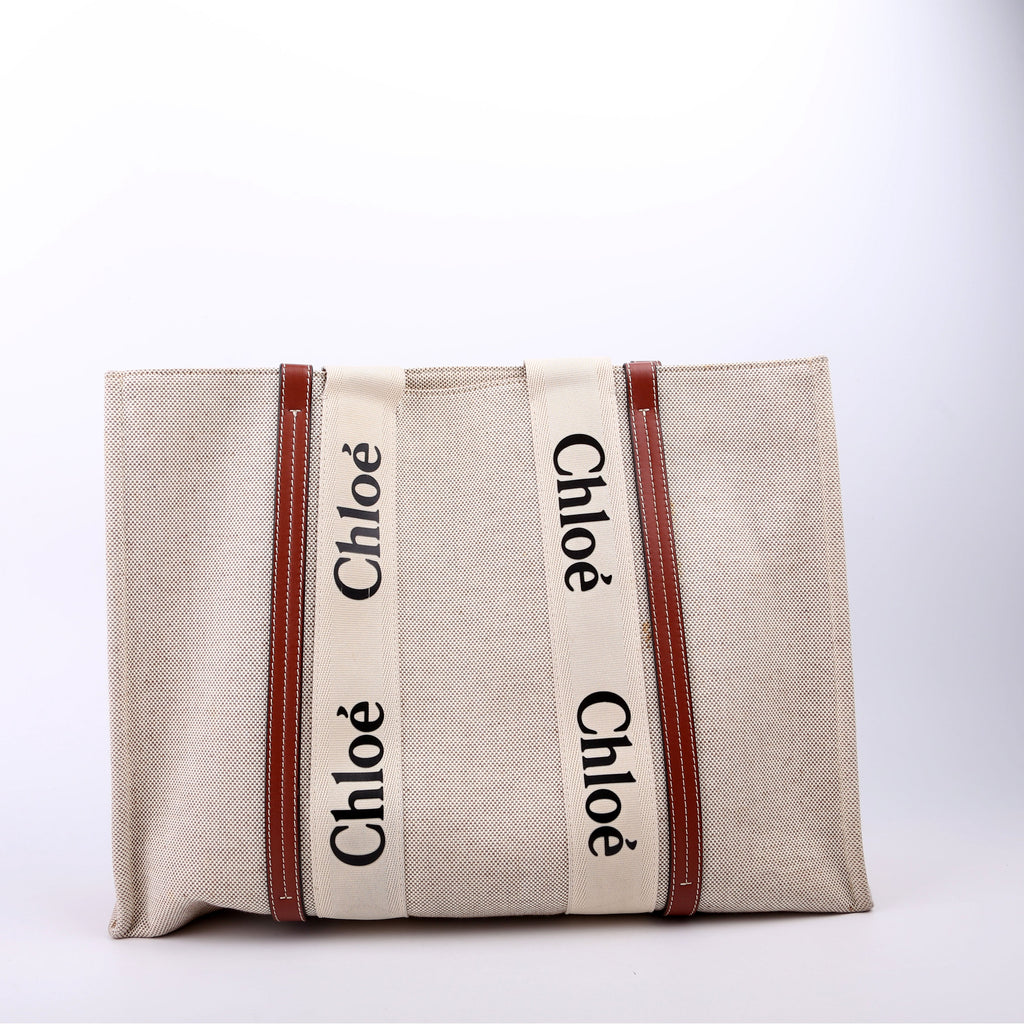 Woody Ribbon Tote Large