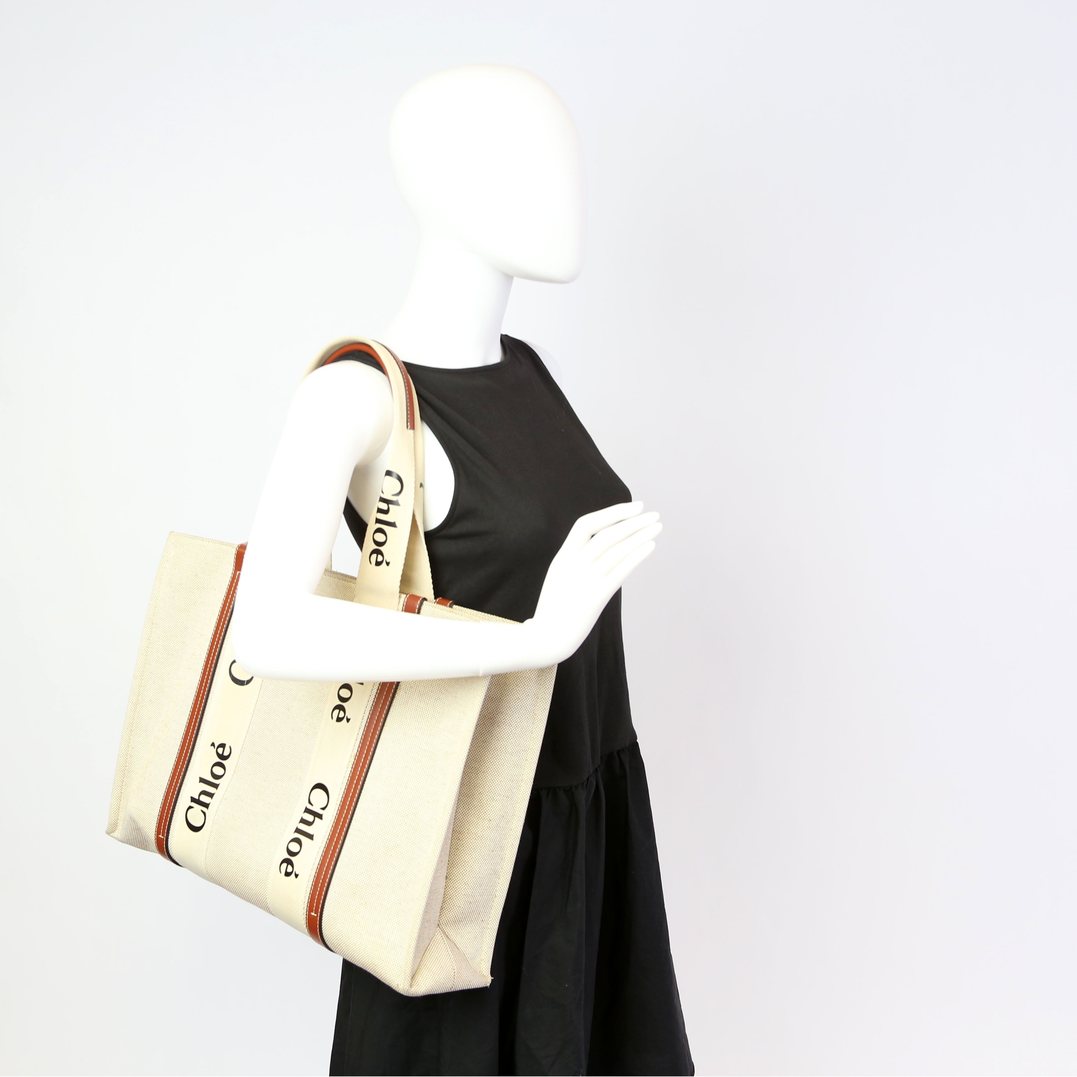 Woody Ribbon Tote Large