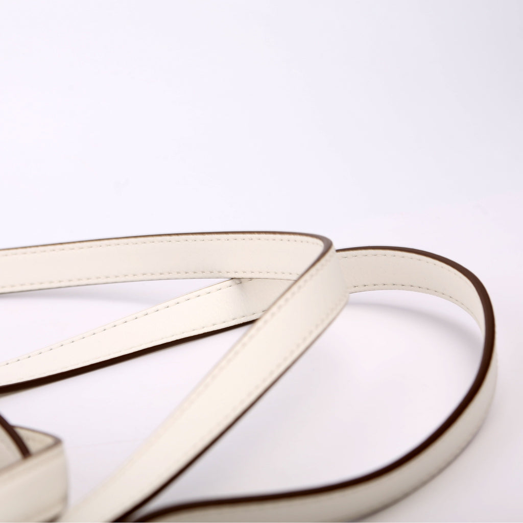 Lauretos Himmel Raffia Shopper Tan/White