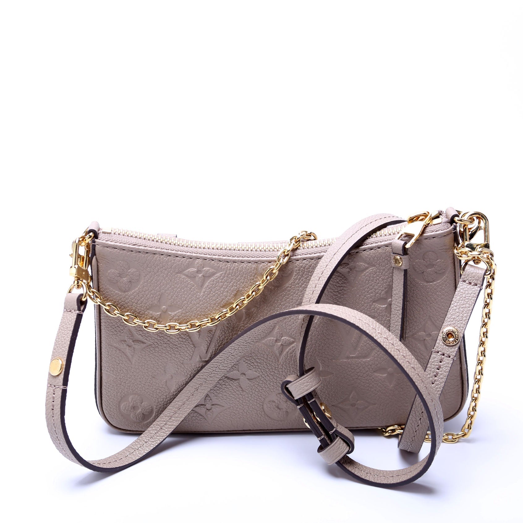 Easy Pouch On Strap Empreinte Turtledove