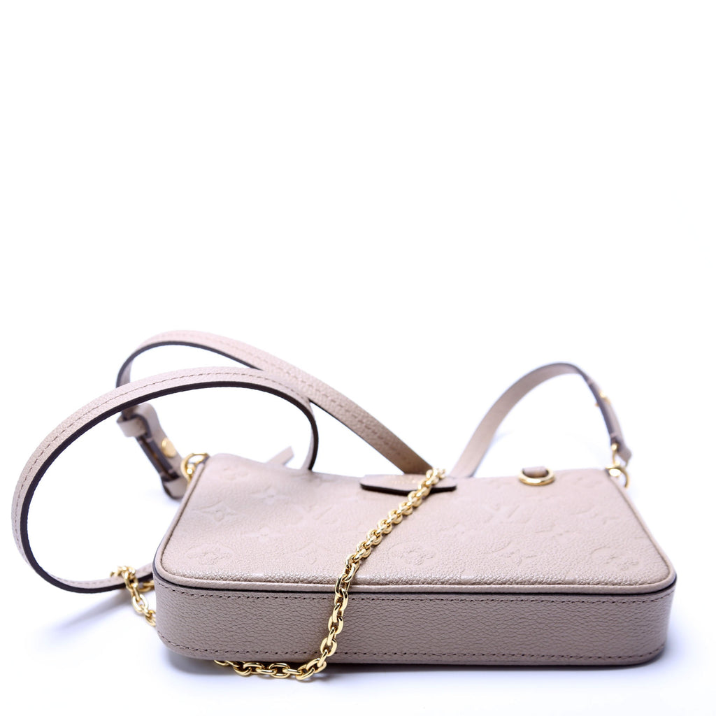 Easy Pouch On Strap Empreinte Turtledove