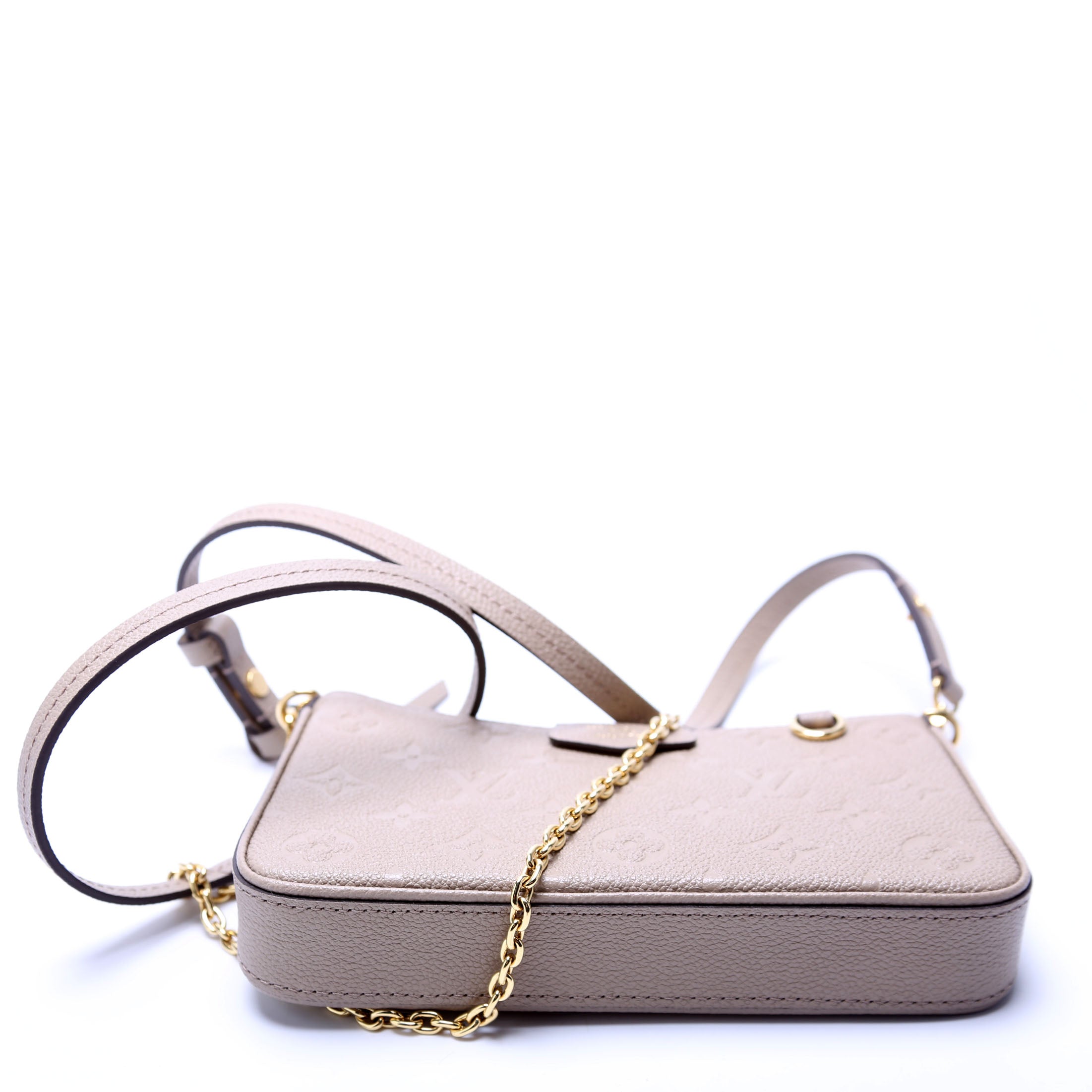Easy Pouch On Strap Empreinte Turtledove