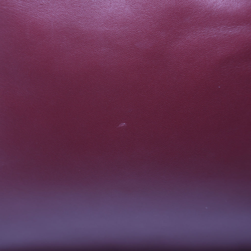 SAINT LAURENT 778943 Calypso Large Pouch Lambskin Burgundy