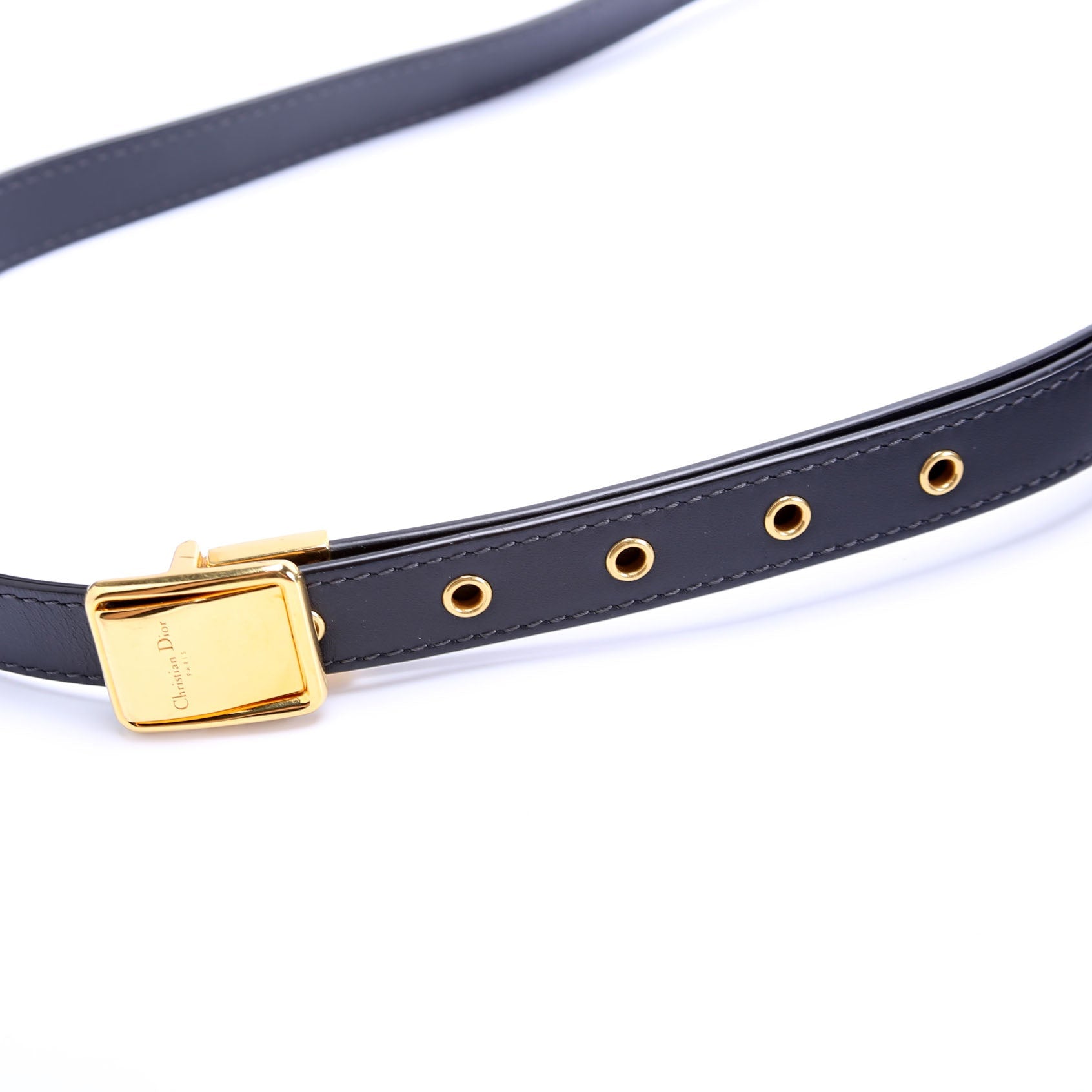 Oblique Bobby Flap Medium Navy/beige