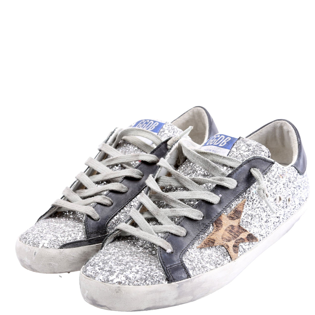 Superstar Classic Size 40 Silver/Cheetah