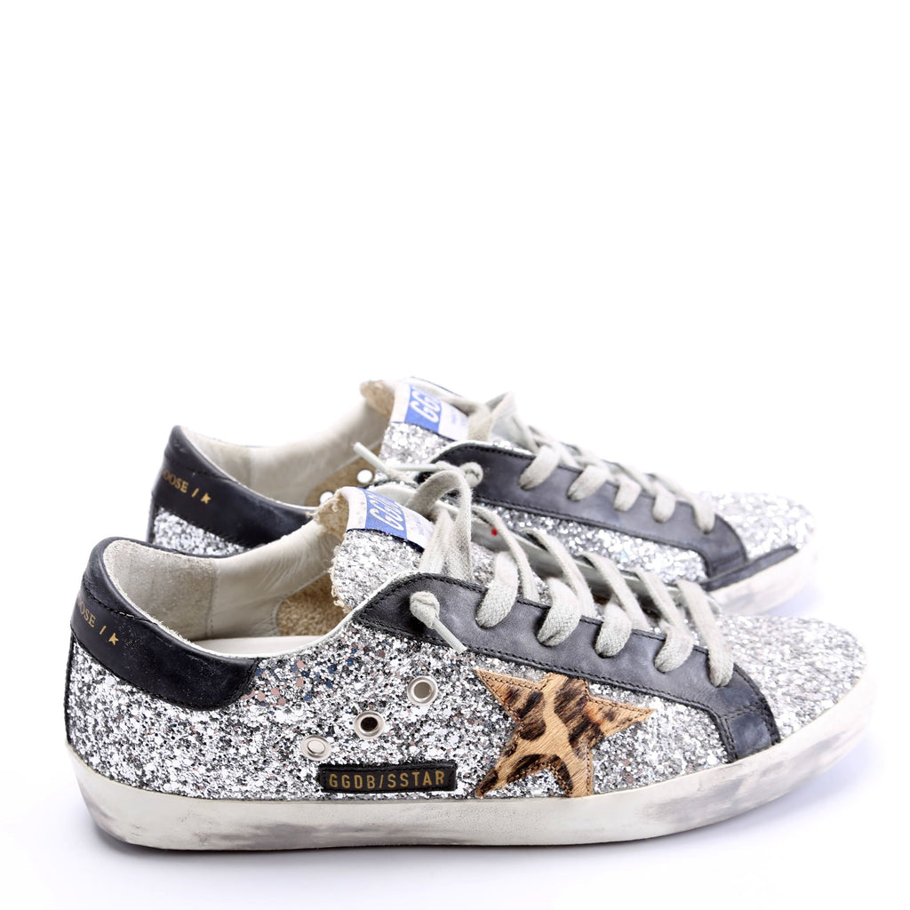 Superstar Classic Size 40 Silver/Cheetah
