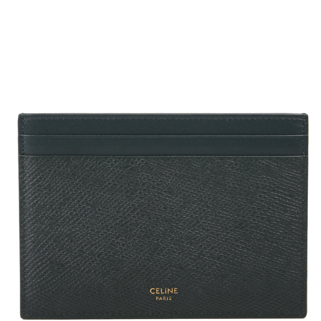 Multi-function Grain Calfskin Card Holder