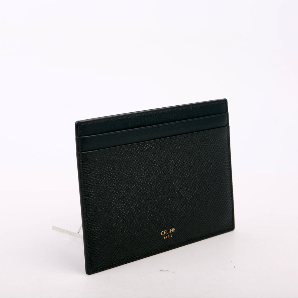 Multi-function Grain Calfskin Card Holder