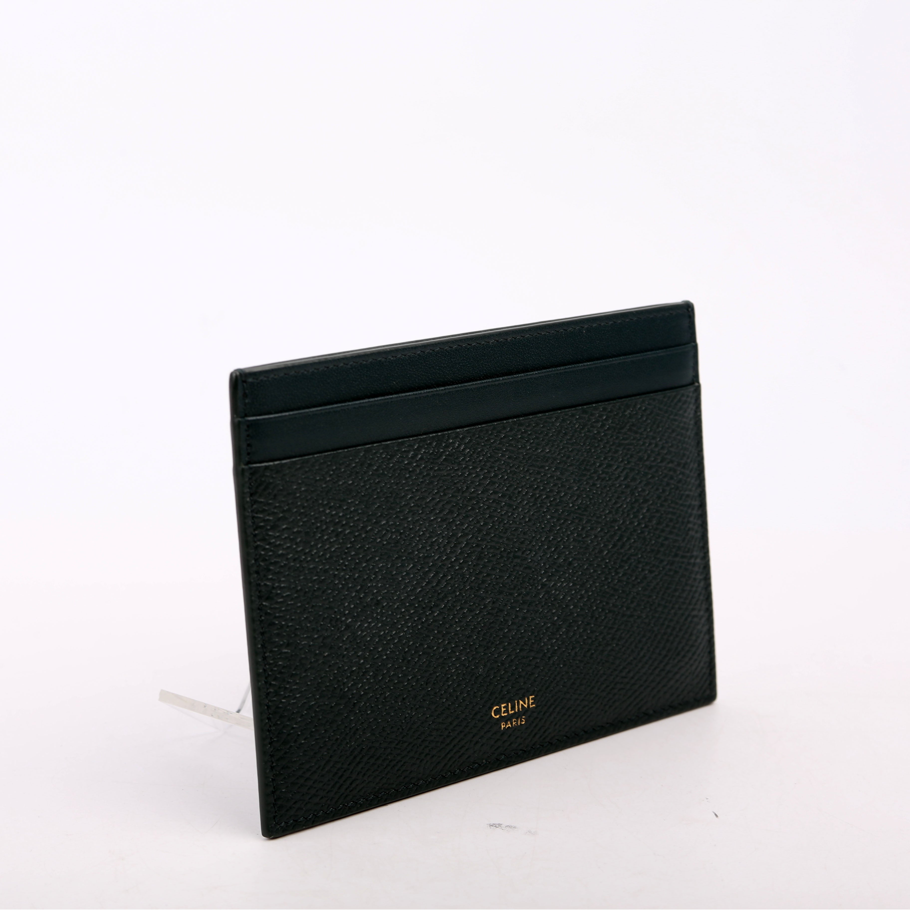 Multi-function Grain Calfskin Card Holder