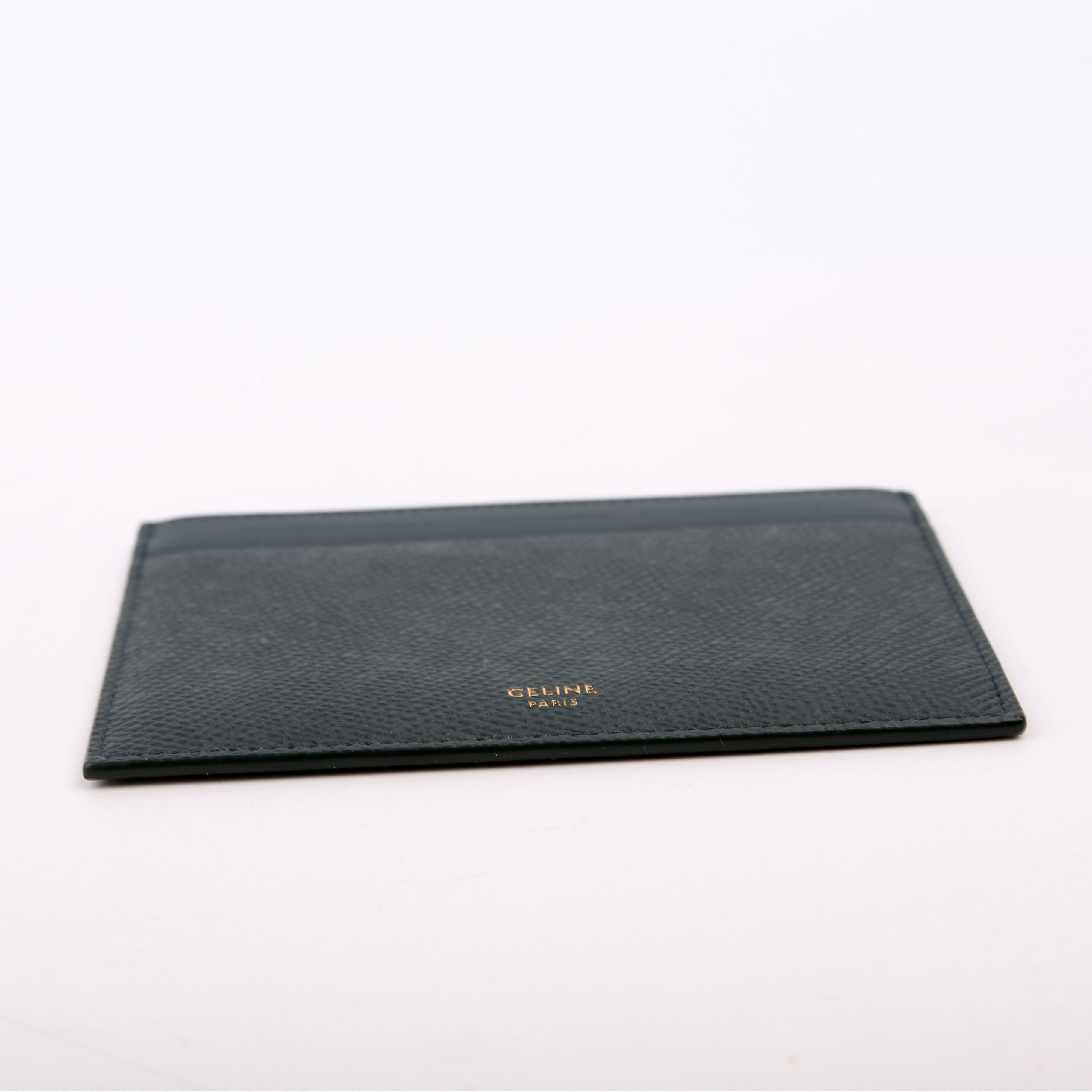 Multi-function Grain Calfskin Card Holder