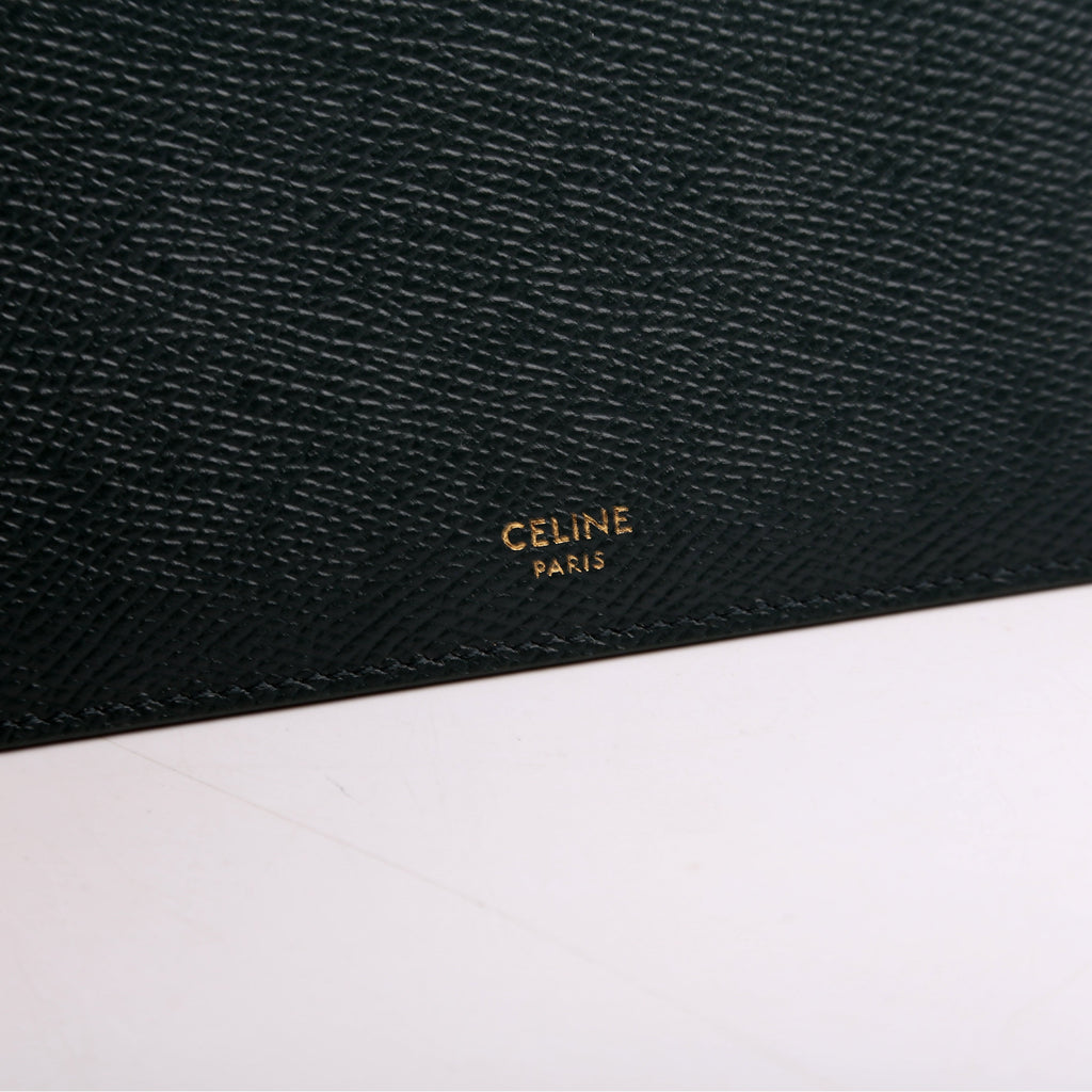 Multi-function Grain Calfskin Card Holder