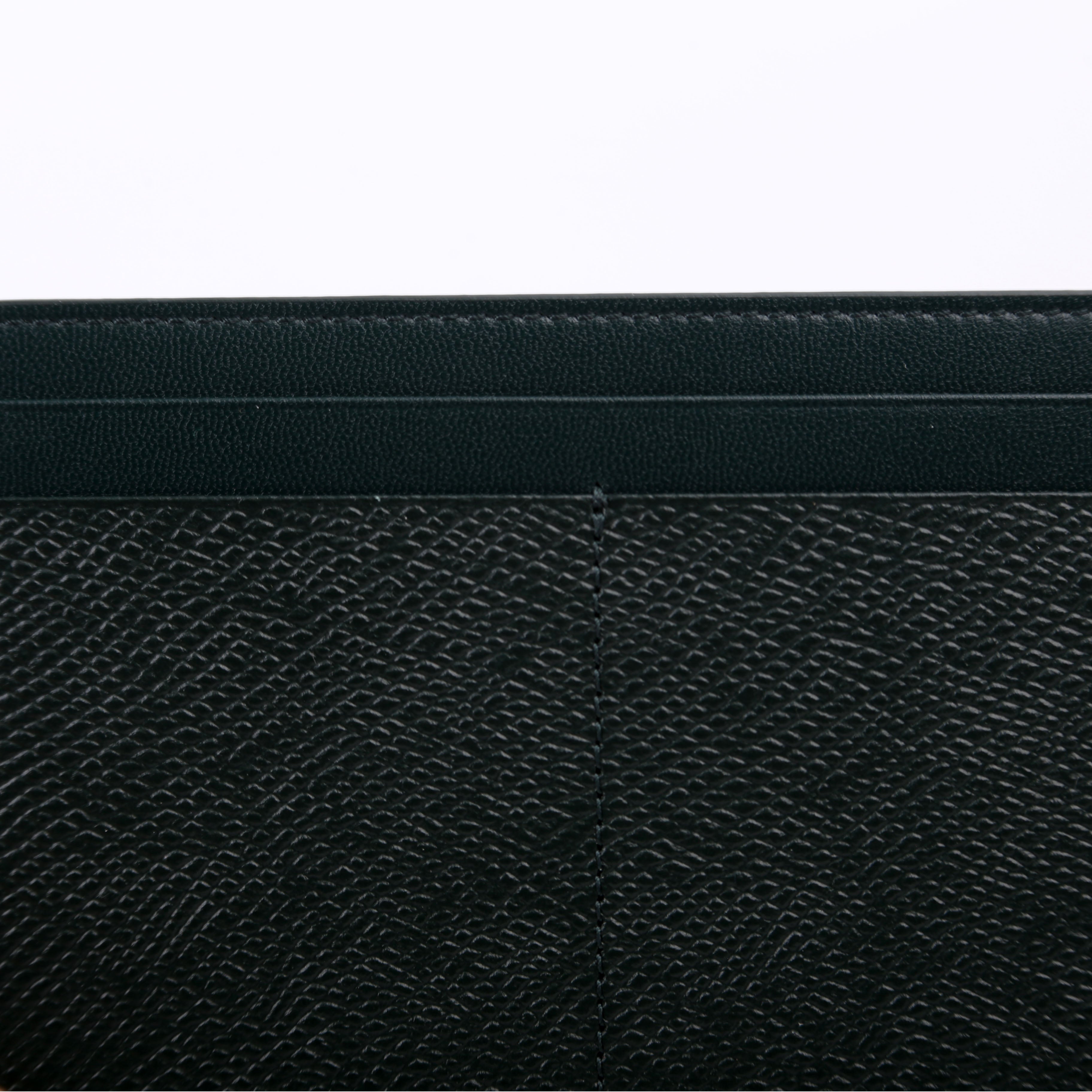 Multi-function Grain Calfskin Card Holder