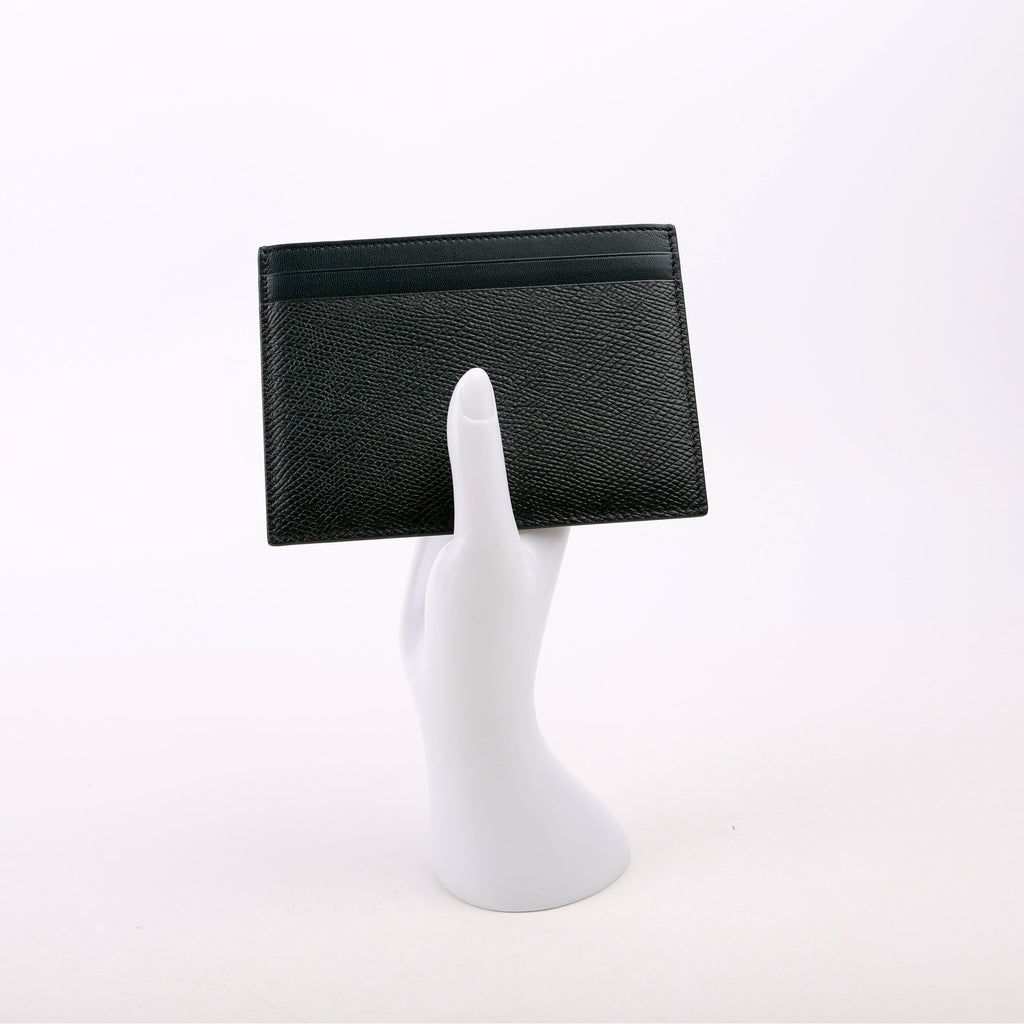 Multi-function Grain Calfskin Card Holder