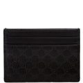 262837 Microguccissima Card Holder Black