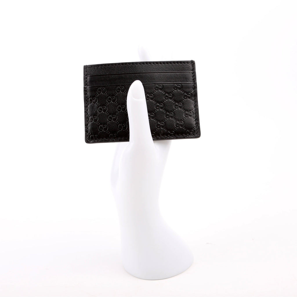 Multi-function Grain Calfskin Card Holder