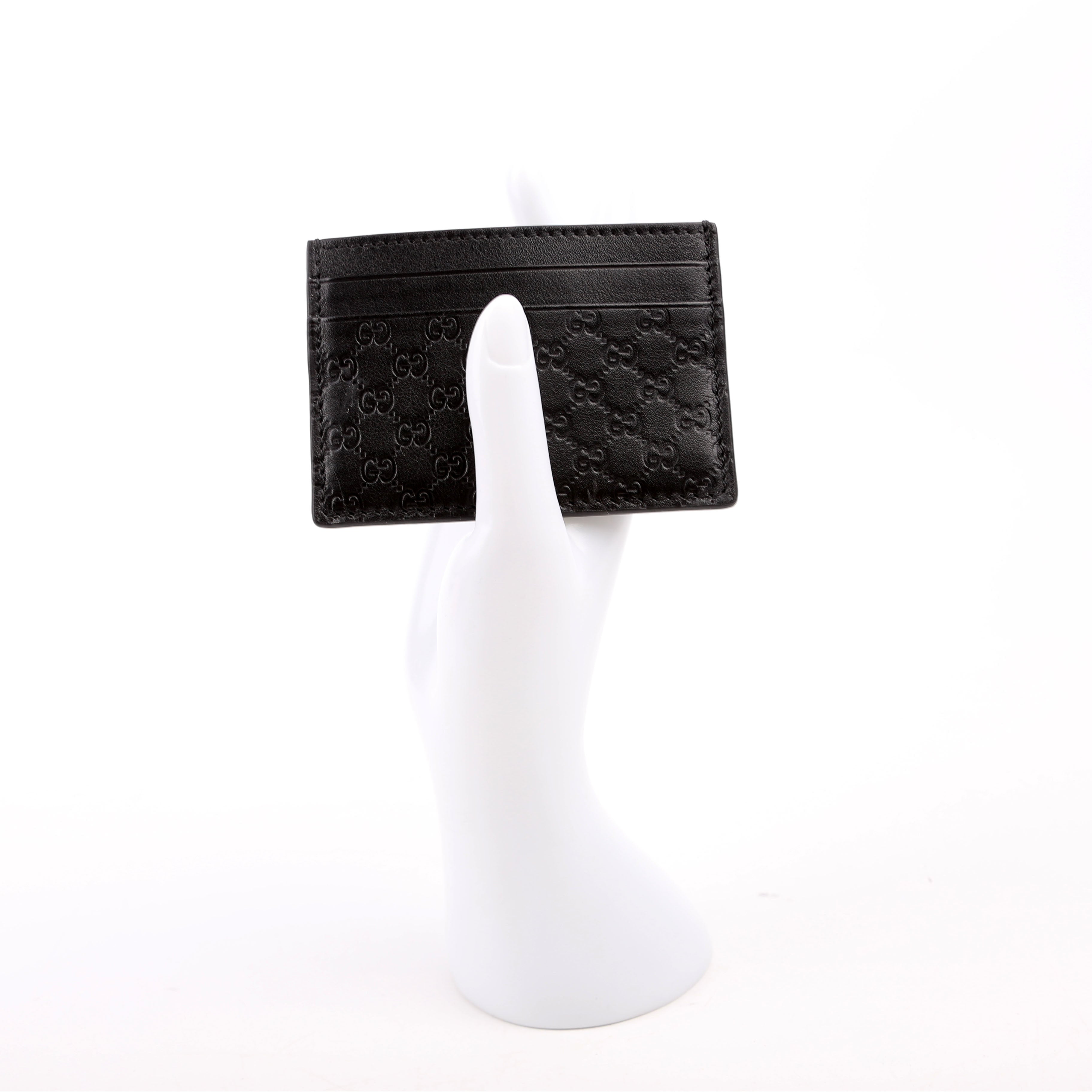Multi-function Grain Calfskin Card Holder