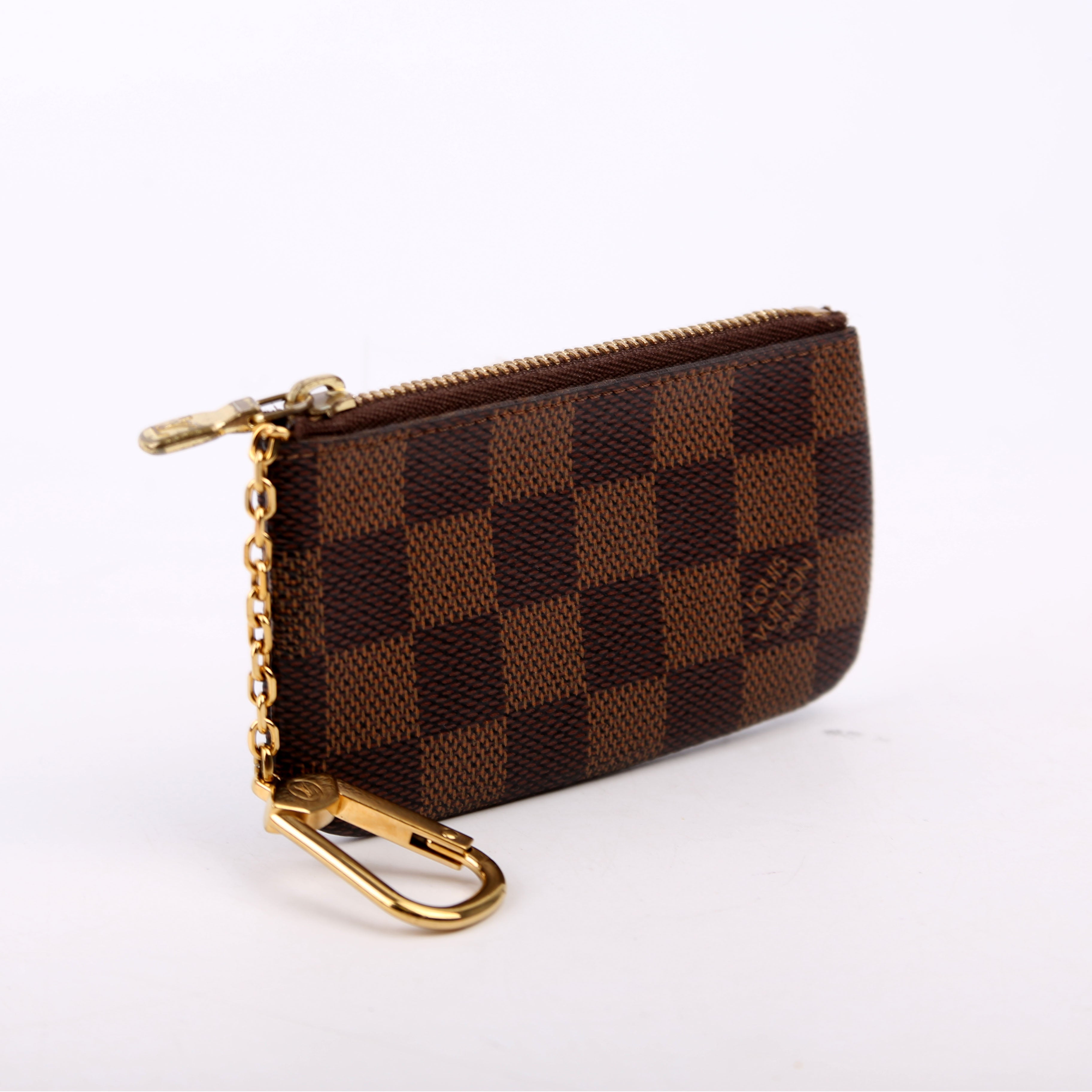 Pochette Cles Damier Ebene