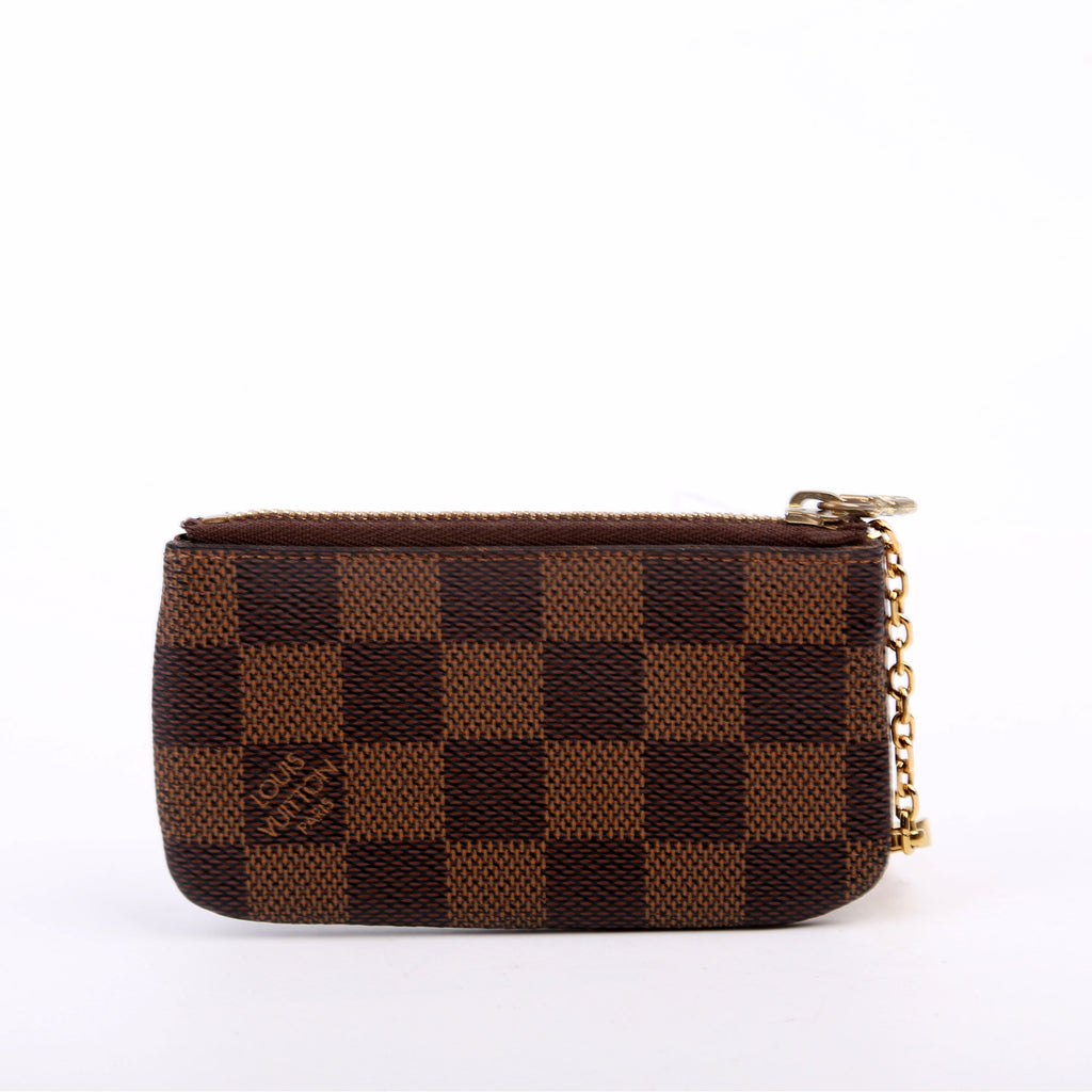 Pochette Cles Damier Ebene