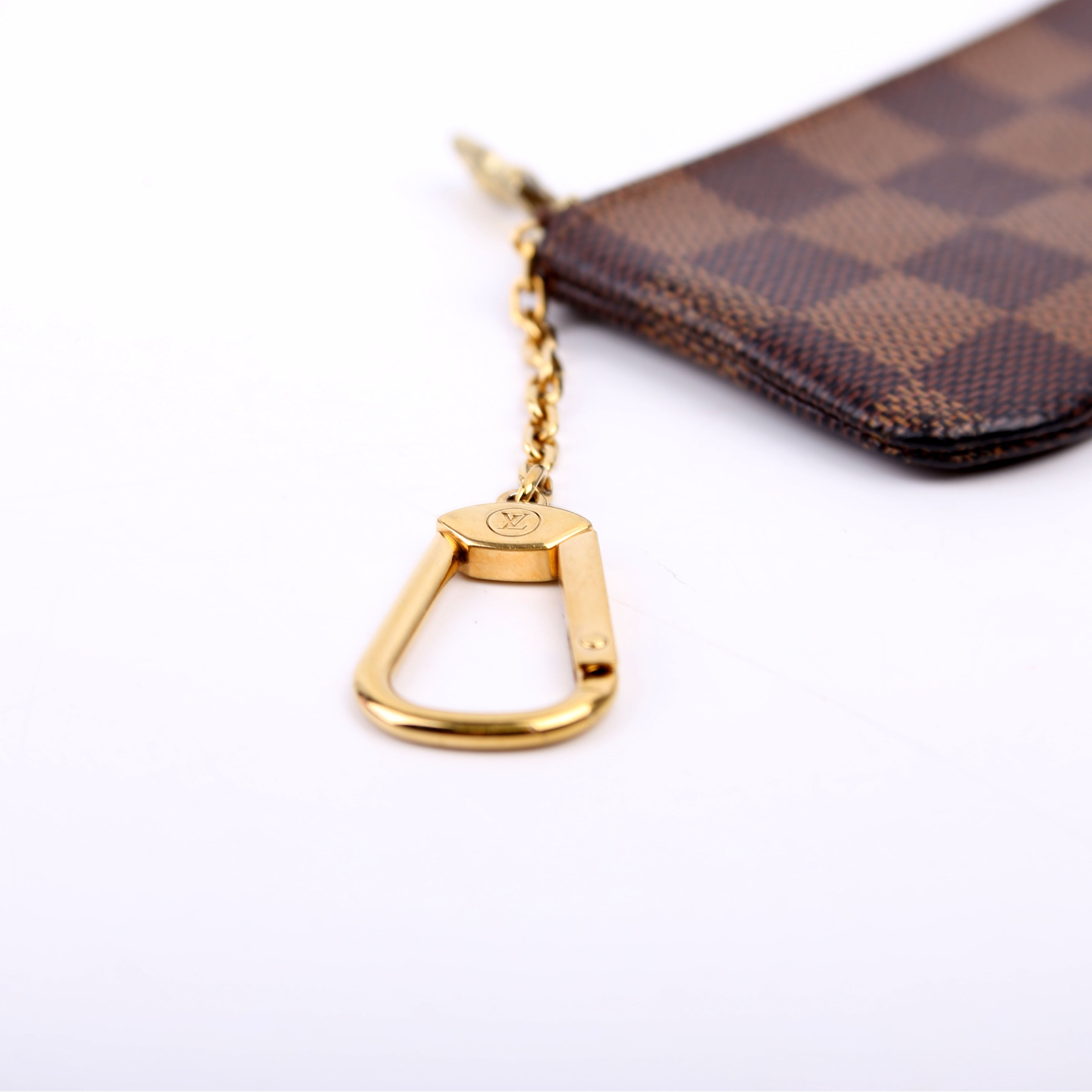 Pochette Cles Damier Ebene