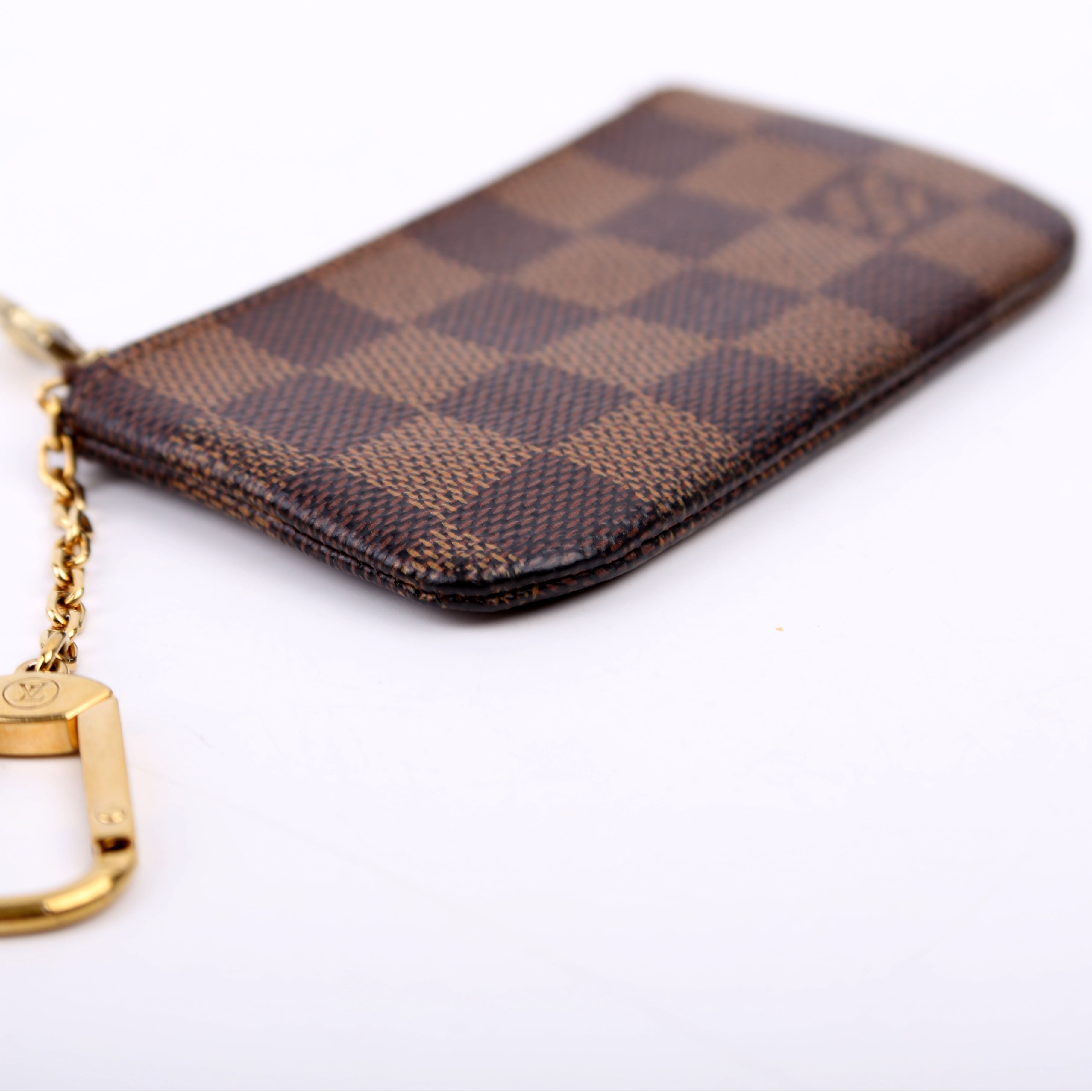 Pochette Cles Damier Ebene