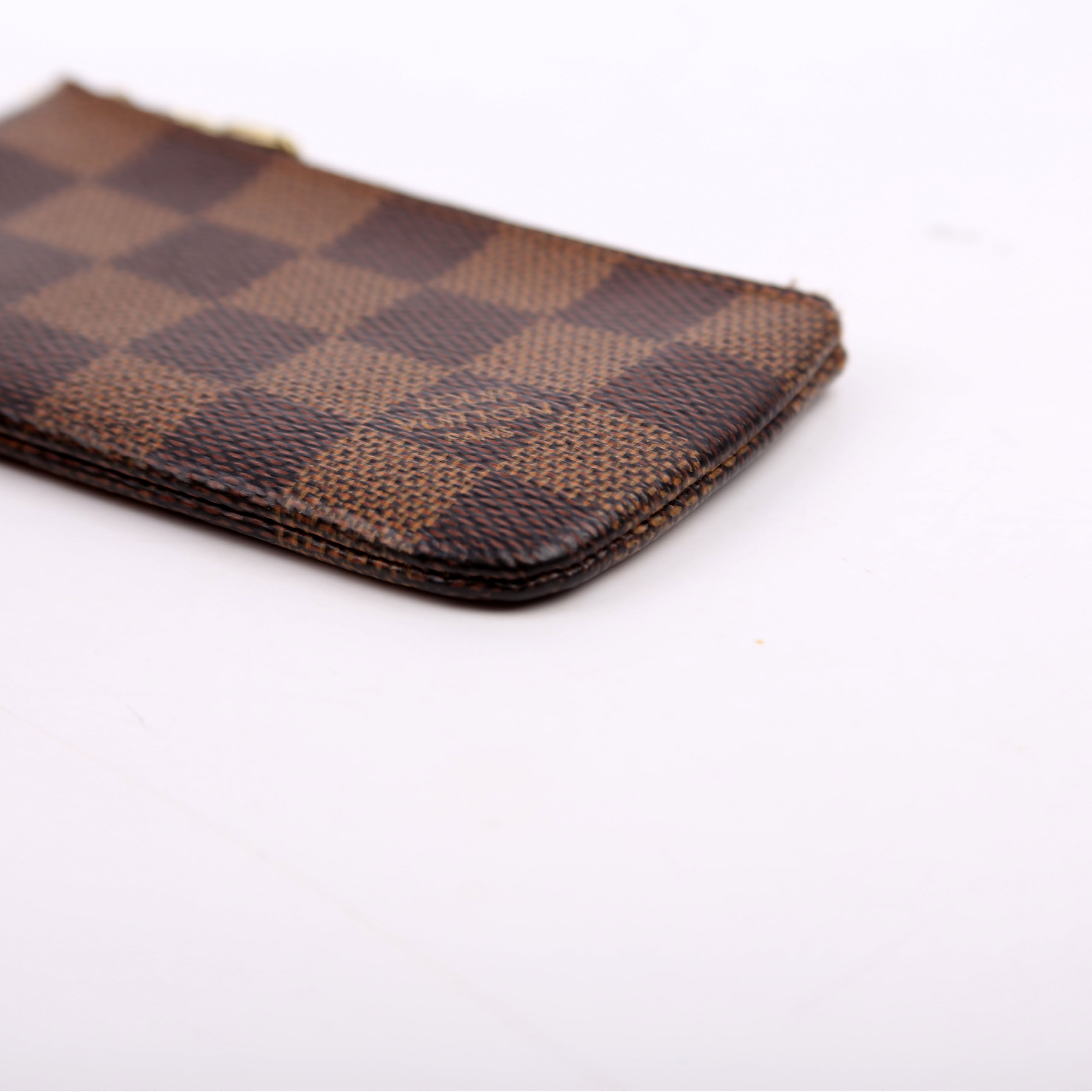 Pochette Cles Damier Ebene