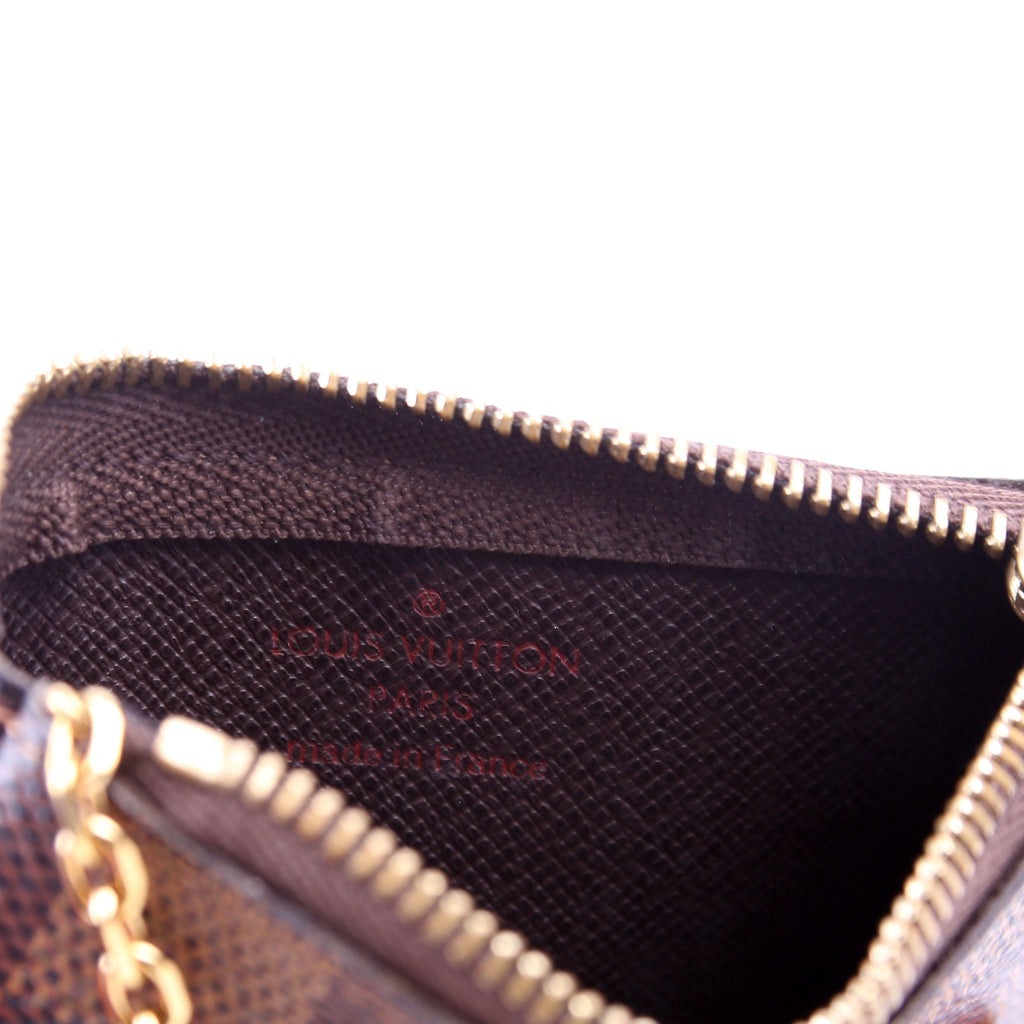 Pochette Cles Damier Ebene