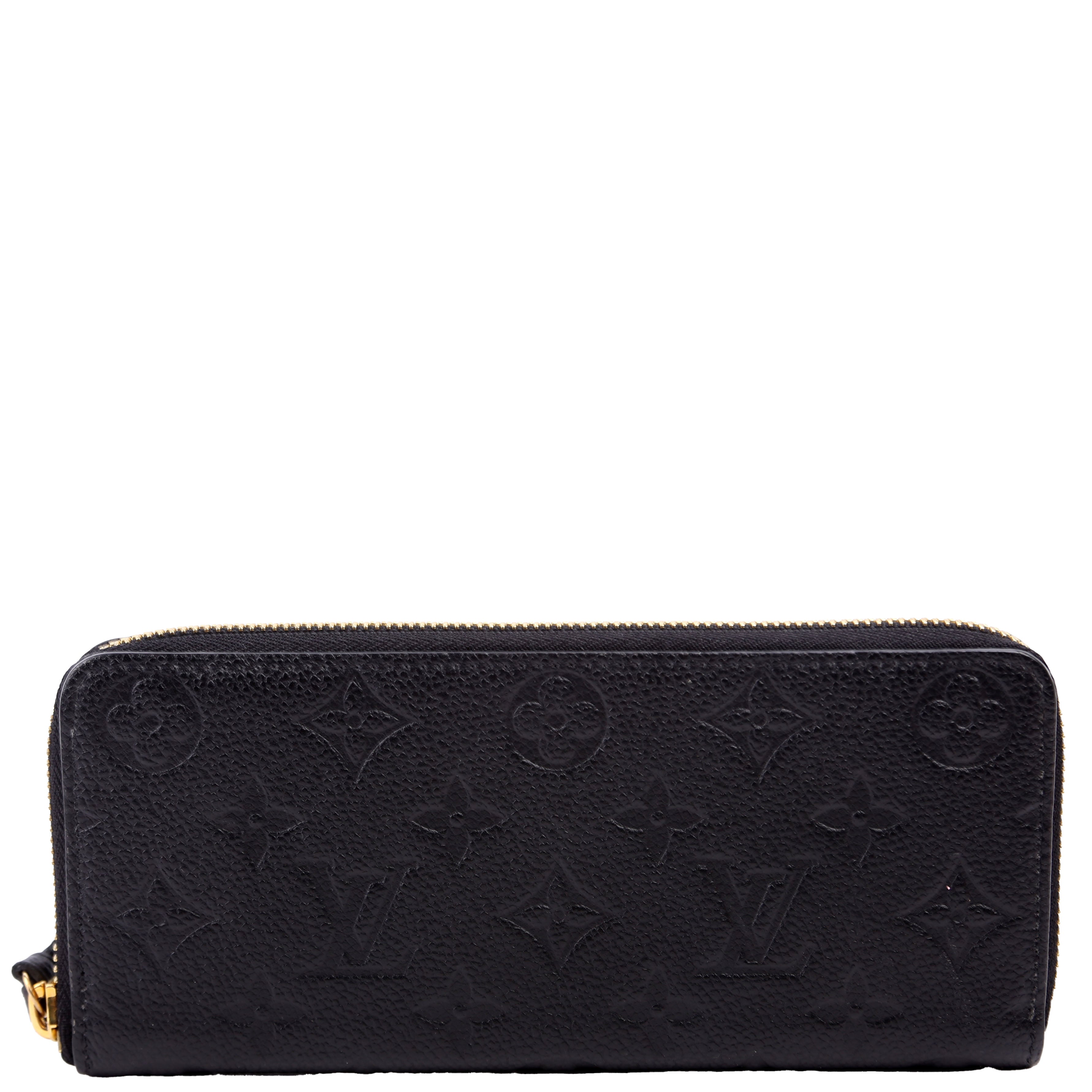 Clemence Wallet Empreinte Black