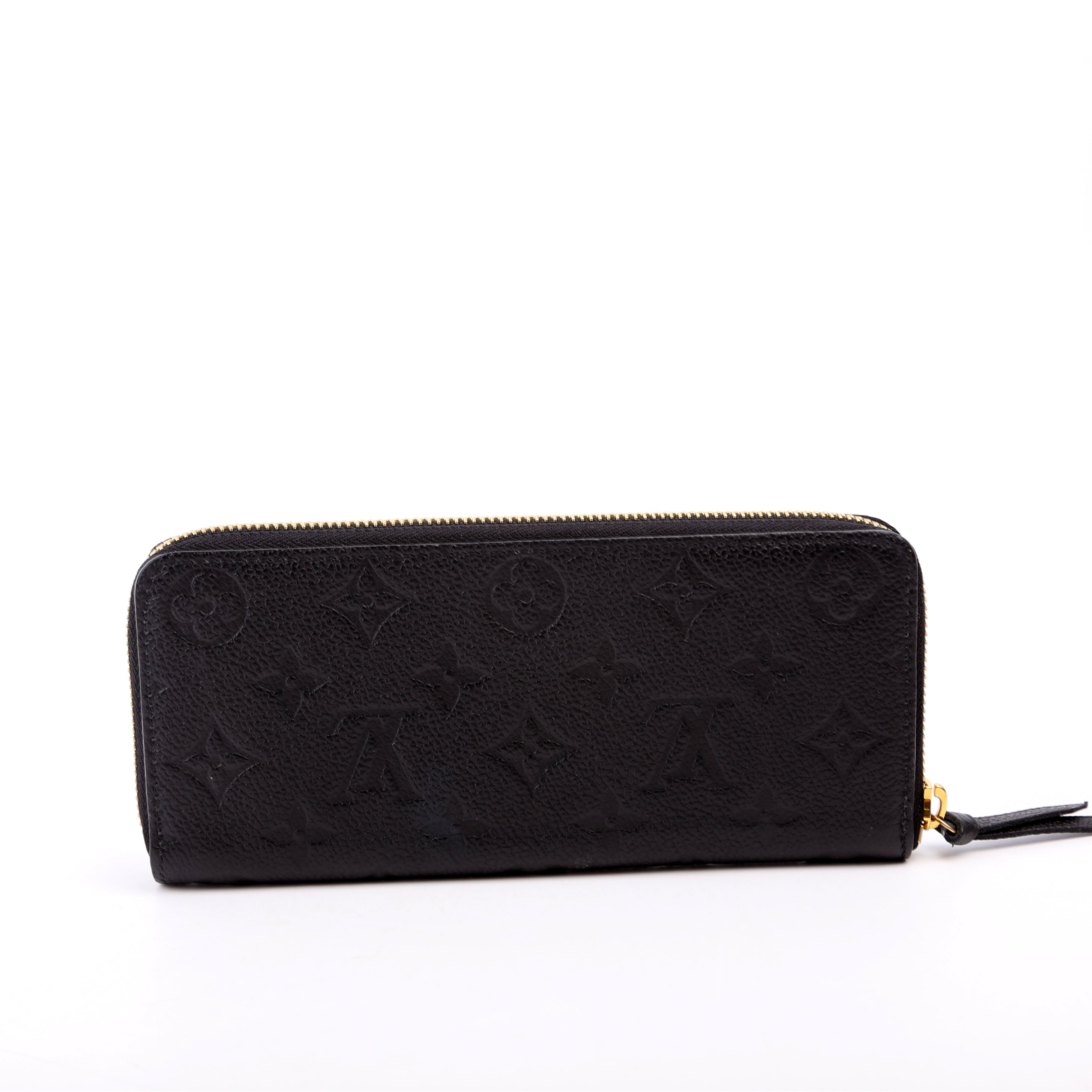 Clemence Wallet Empreinte Black