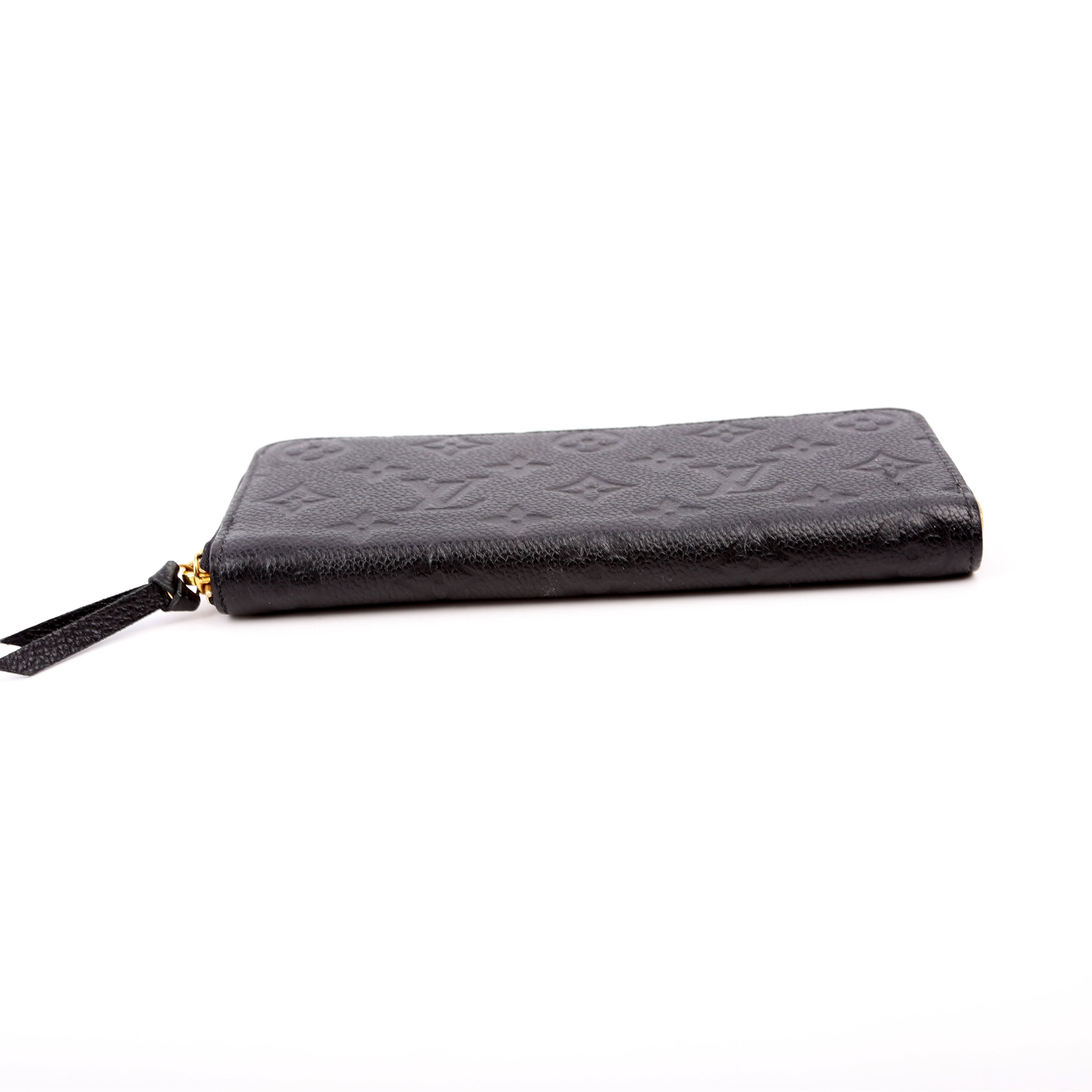 Clemence Wallet Empreinte Black