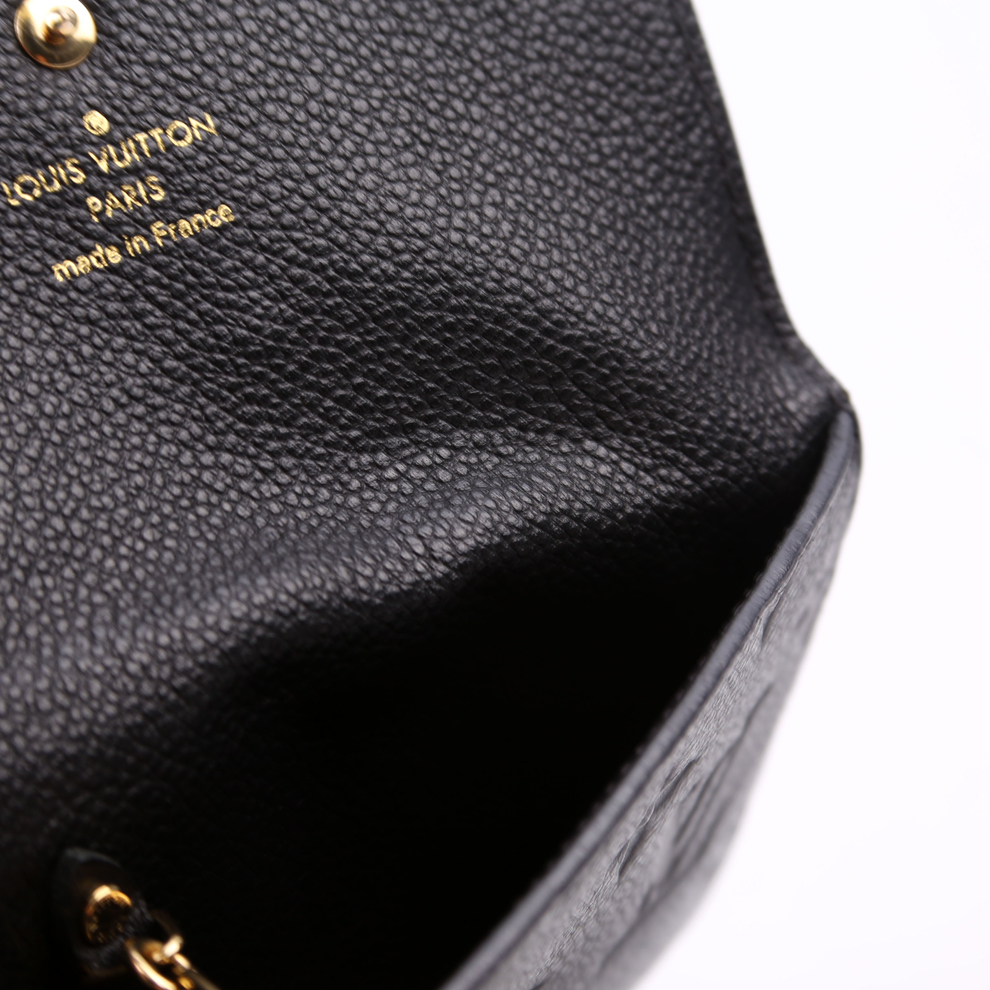 Key Pouch Empreinte Black