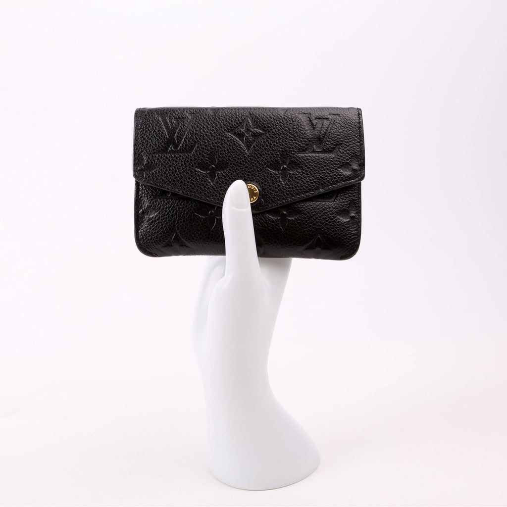 Key Pouch Empreinte Black