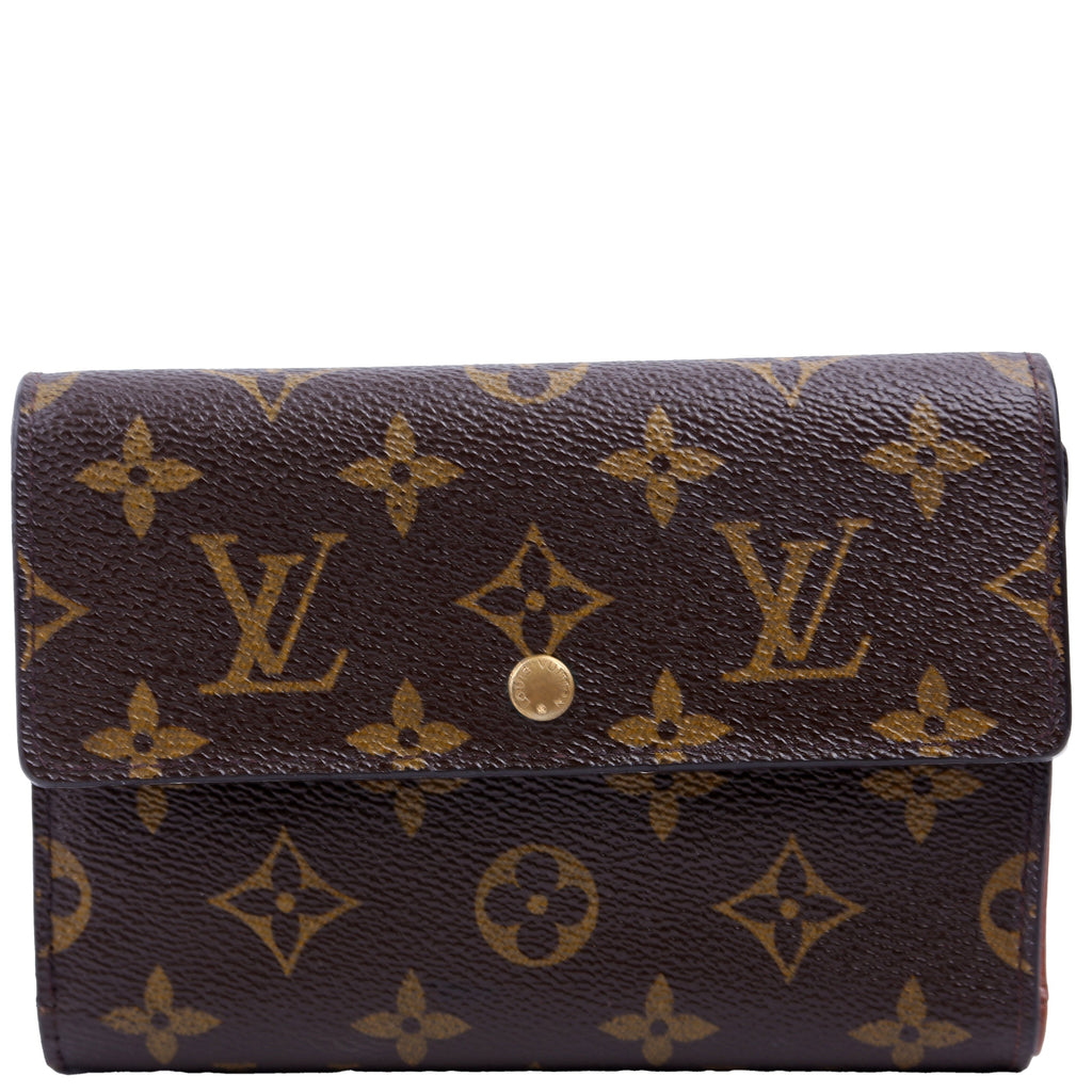 Porte Tresor Etui Papiers Trifold Monogram