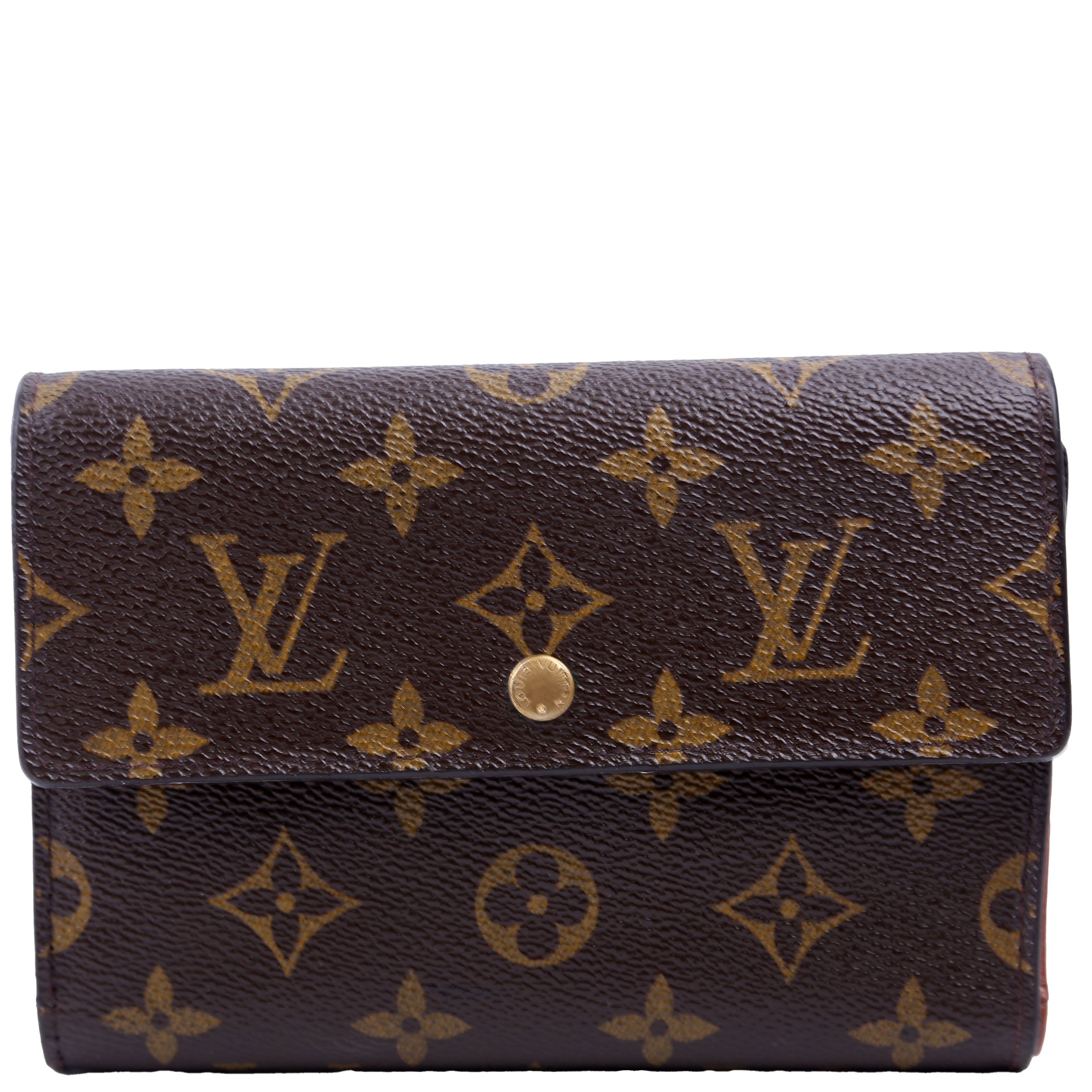 Porte Tresor Etui Papiers Trifold Monogram