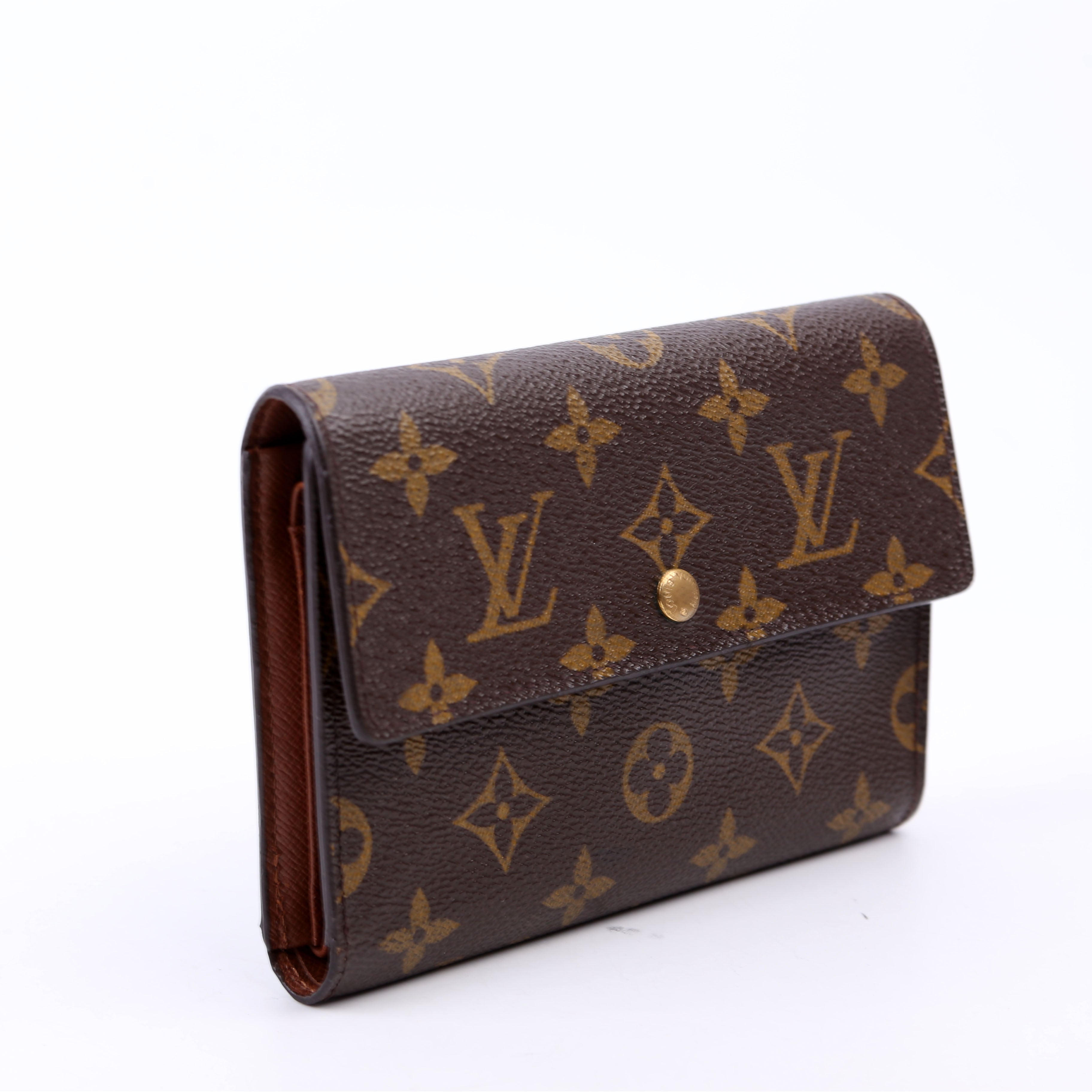 Porte Tresor Etui Papiers Trifold Monogram