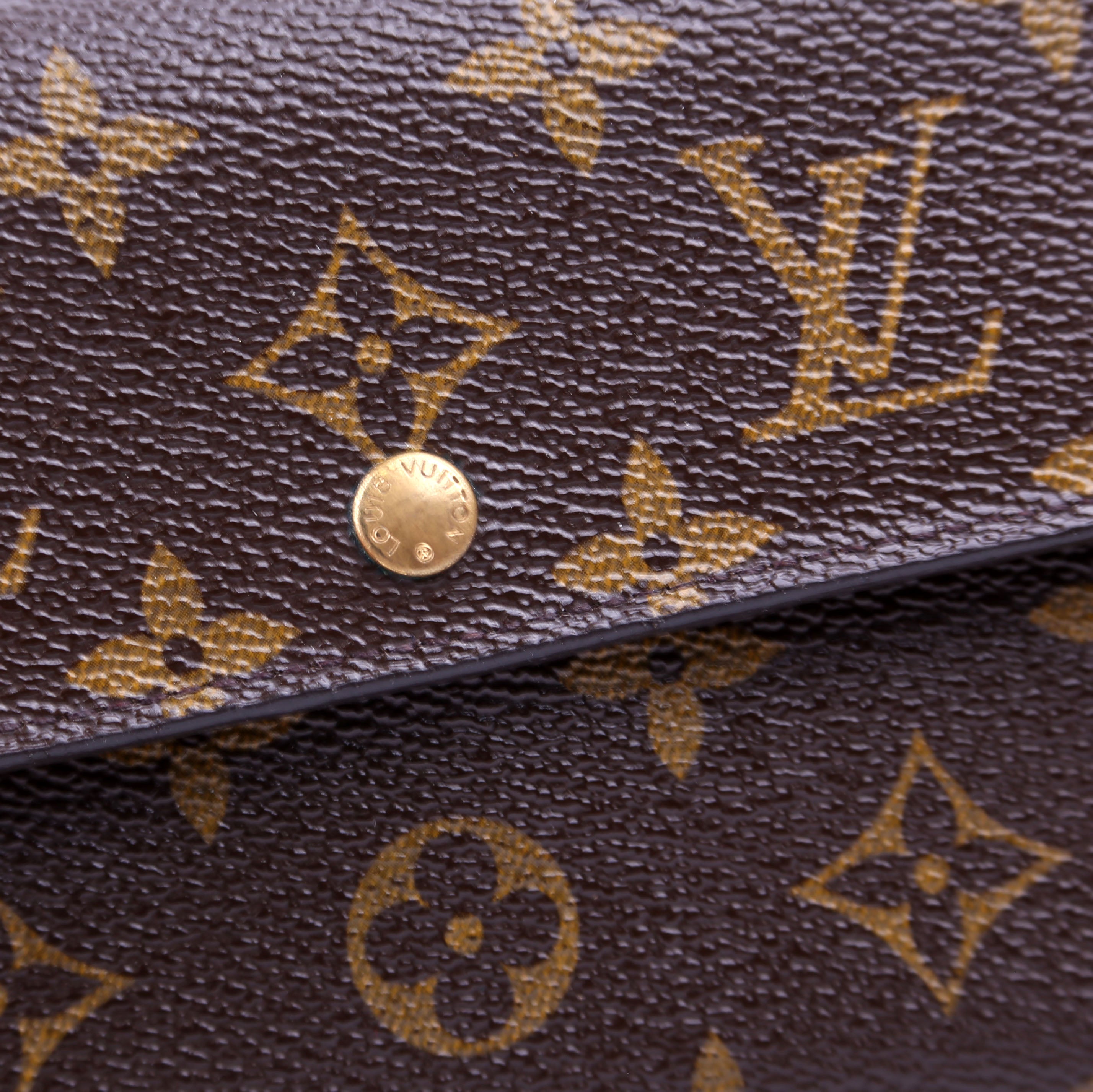 Porte Tresor Etui Papiers Trifold Monogram