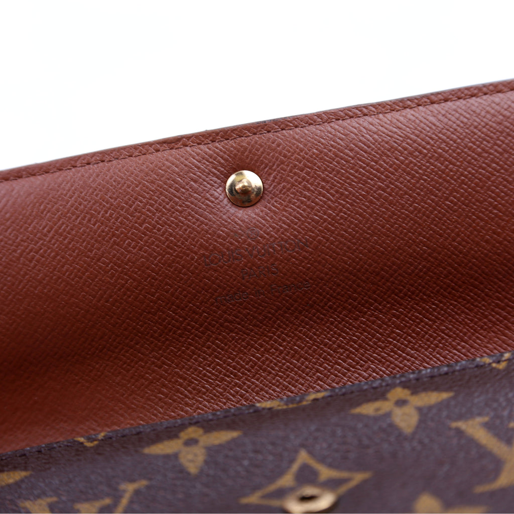 Porte Tresor Etui Papiers Trifold Monogram