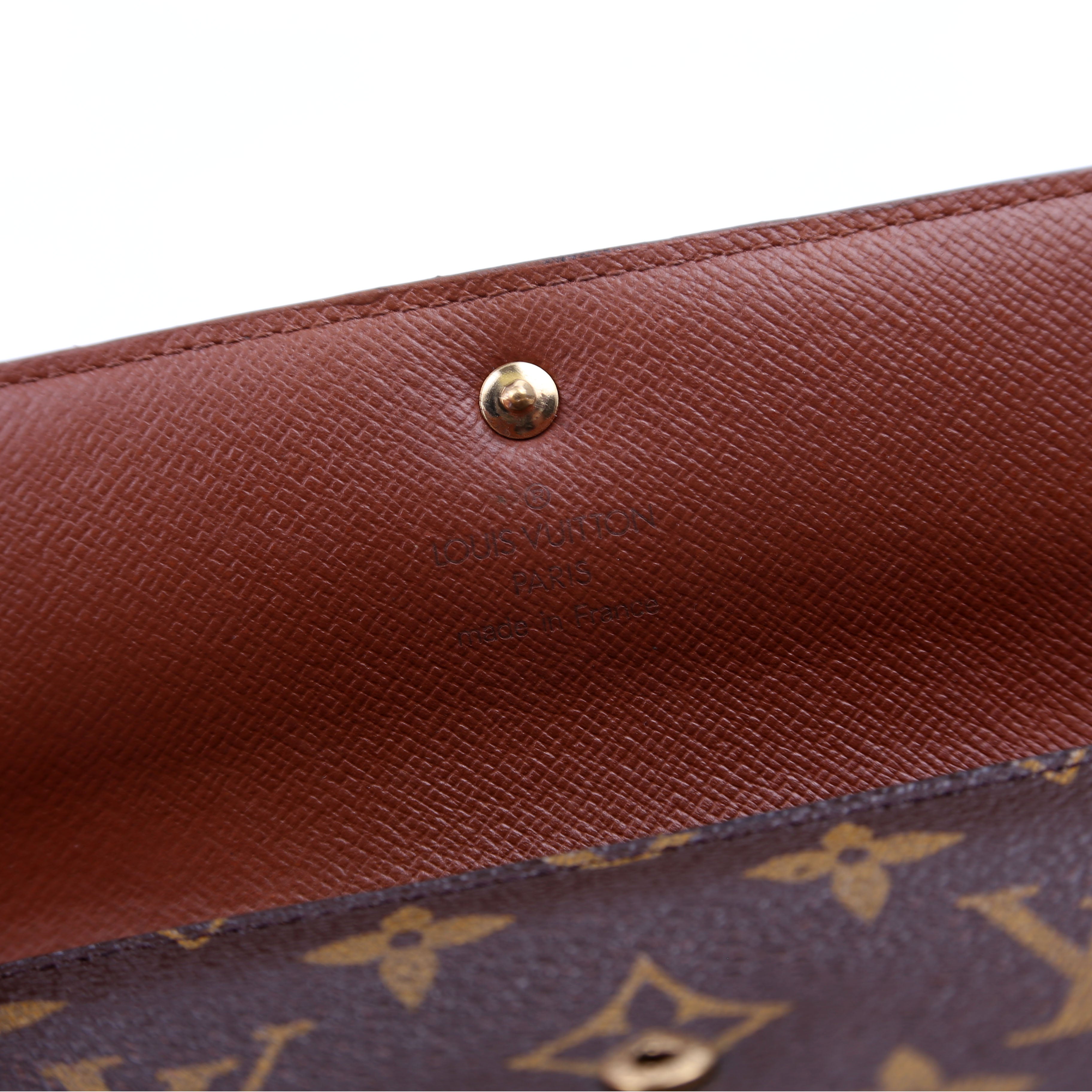 Porte Tresor Etui Papiers Trifold Monogram