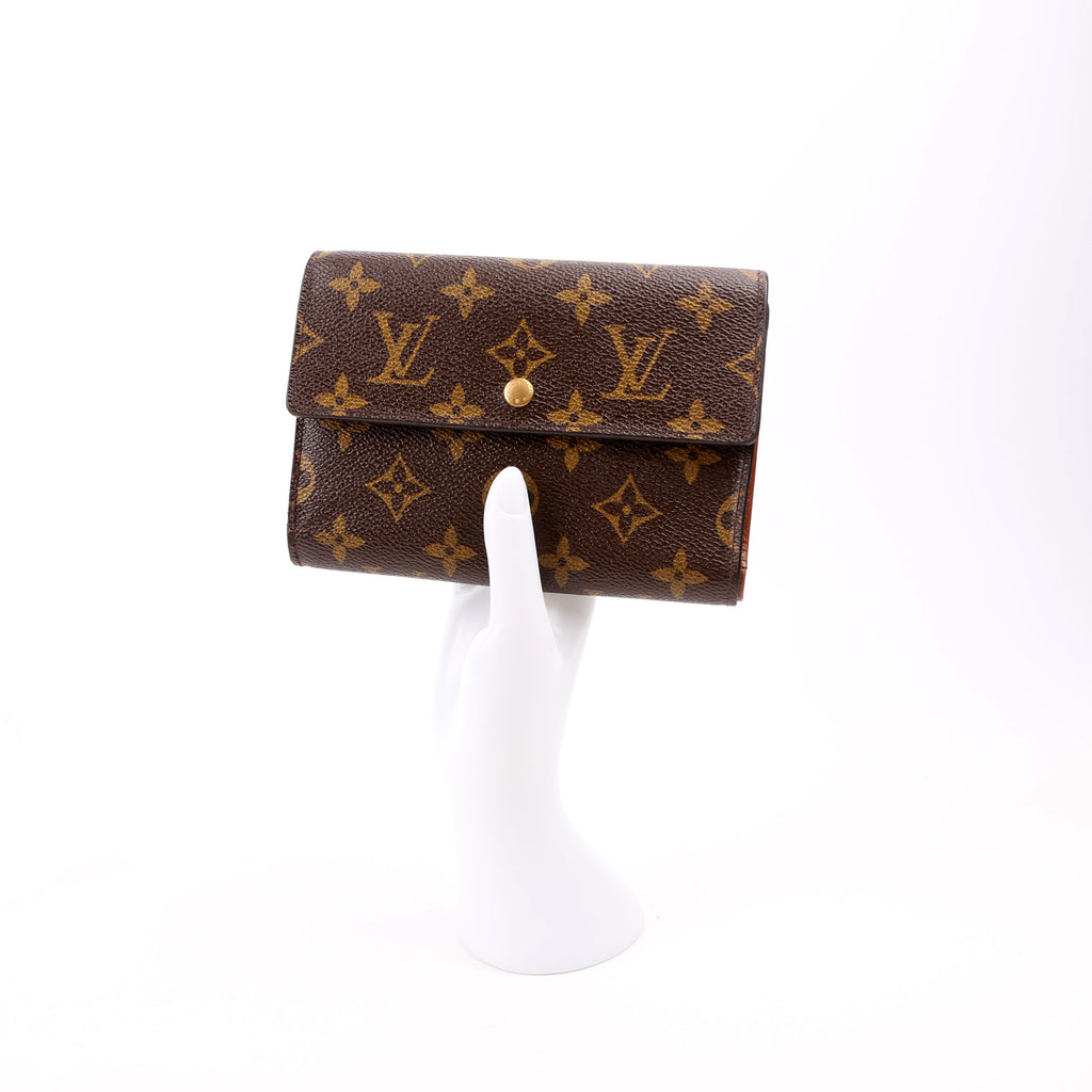 Porte Tresor Etui Papiers Trifold Monogram