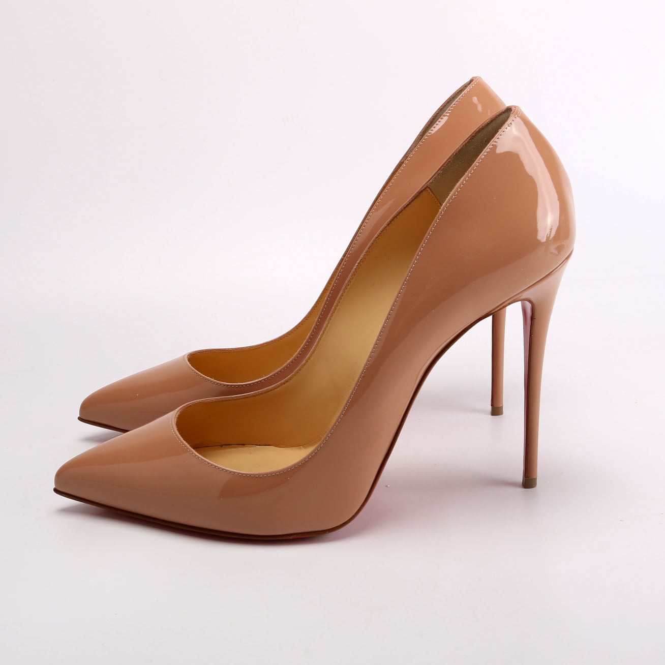 Pigalle Follies Patent 120MM Size 41 Nude