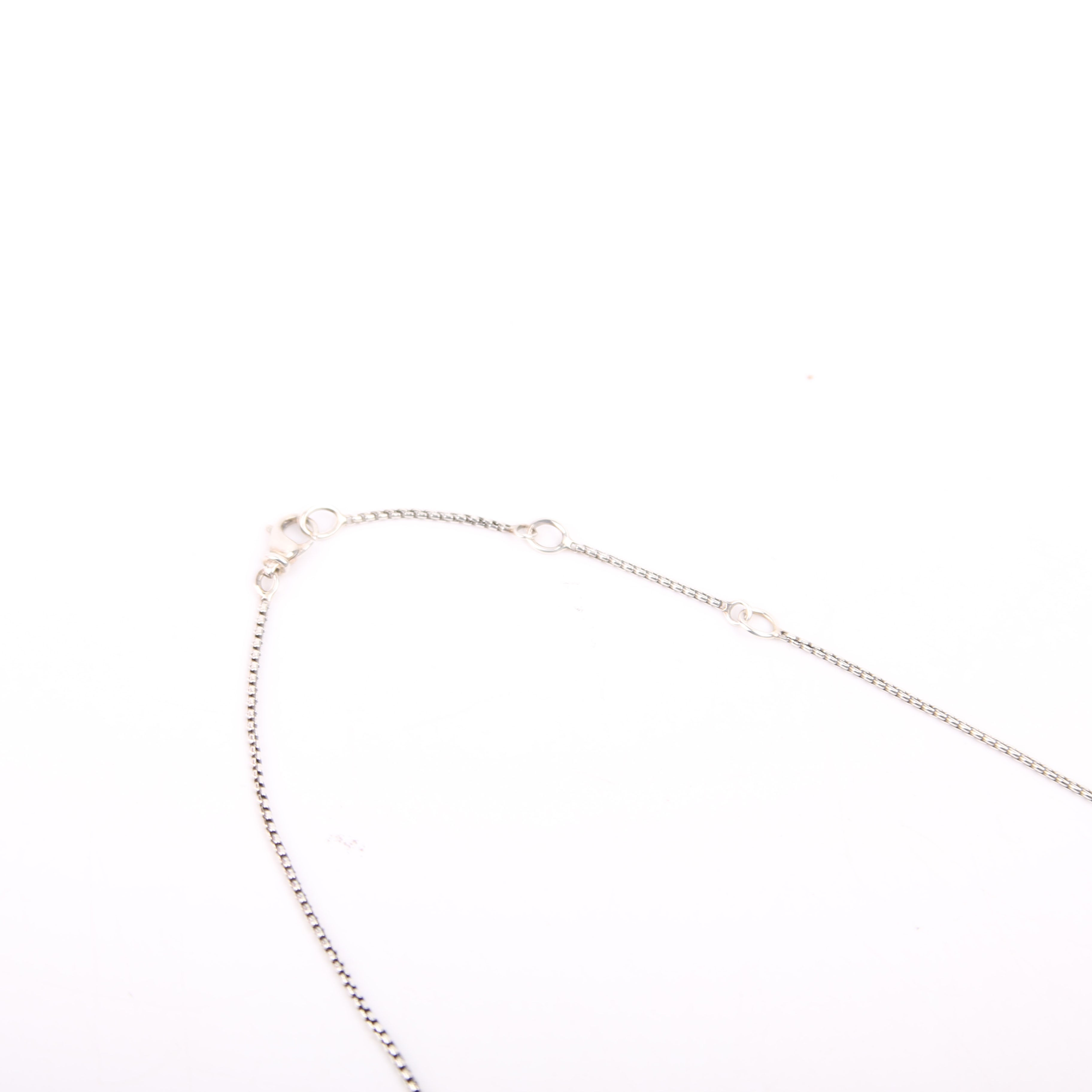 Chatelaine Heart Necklace 945/Garnet
