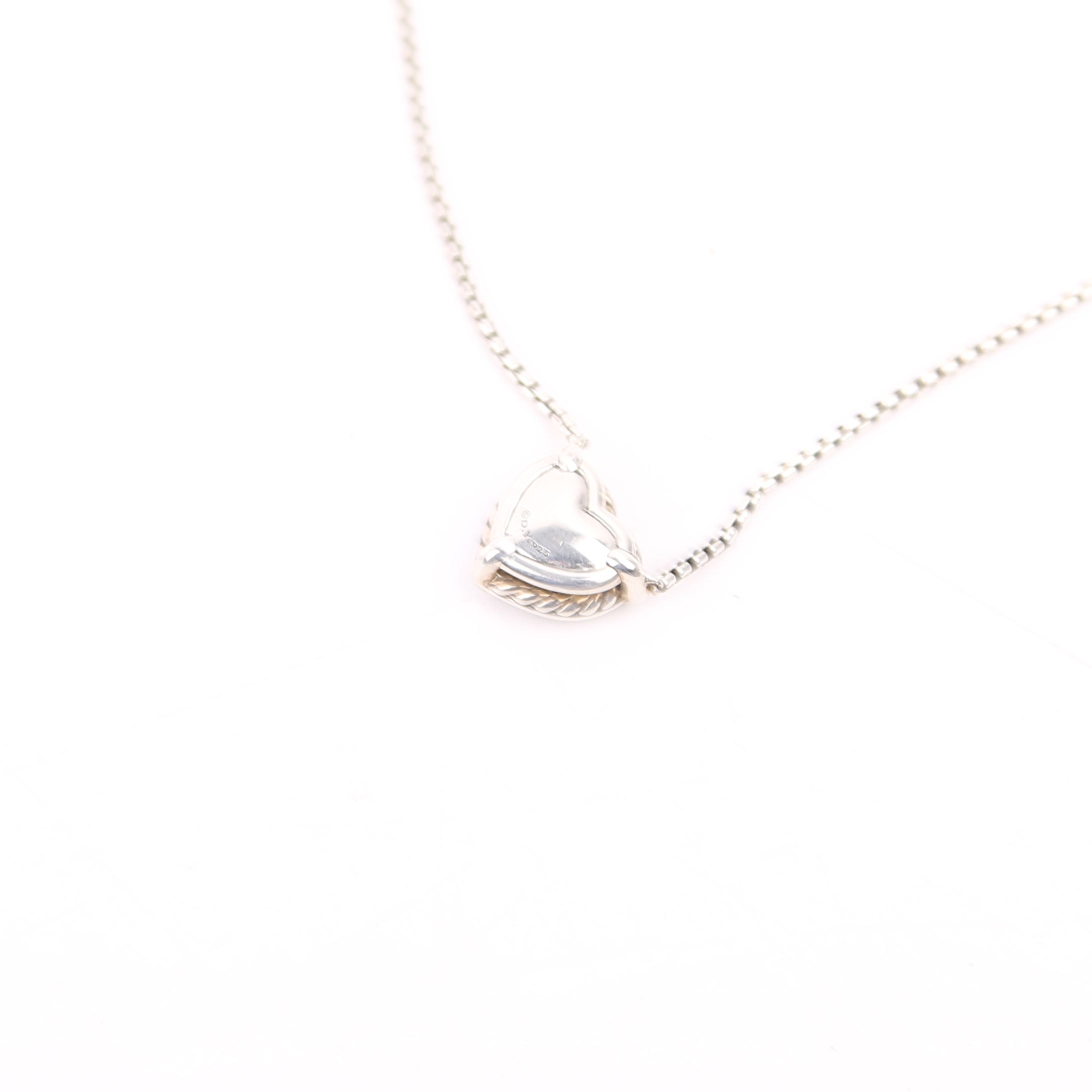 Chatelaine Heart Necklace 945/Garnet