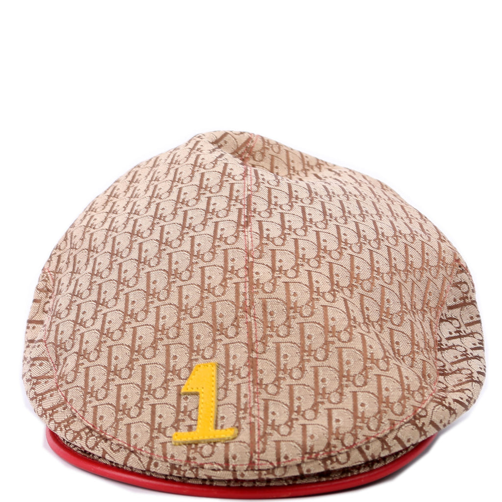 Trotter Canvas Rasta Newsboy Cap Size 56