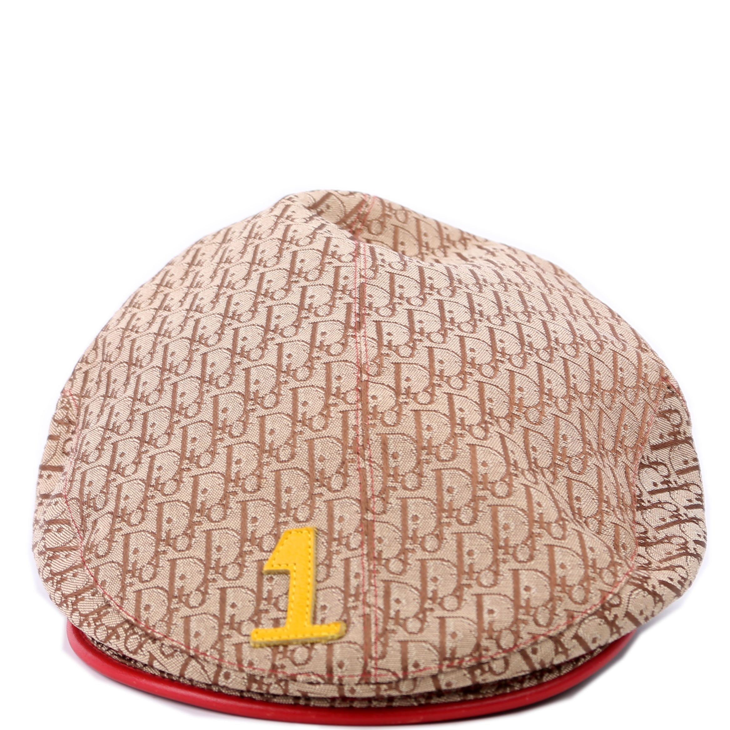 Trotter Canvas Rasta Newsboy Cap Size 56
