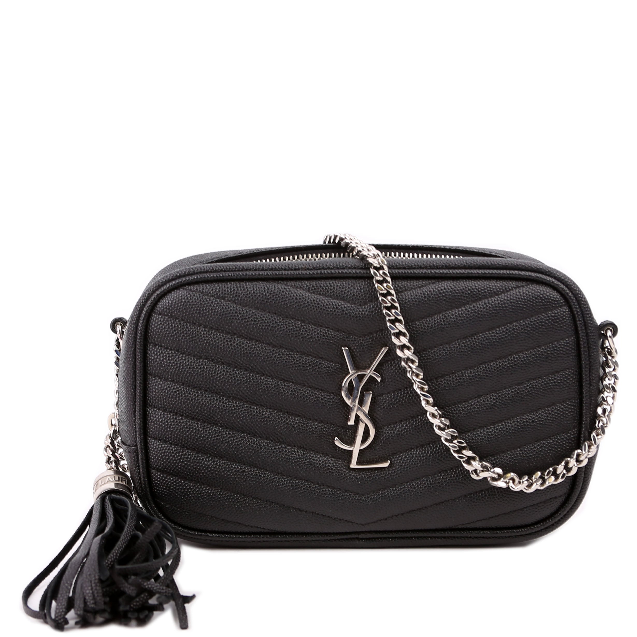 SAINT LAURENT Lou Camera Mini 612579 Black
