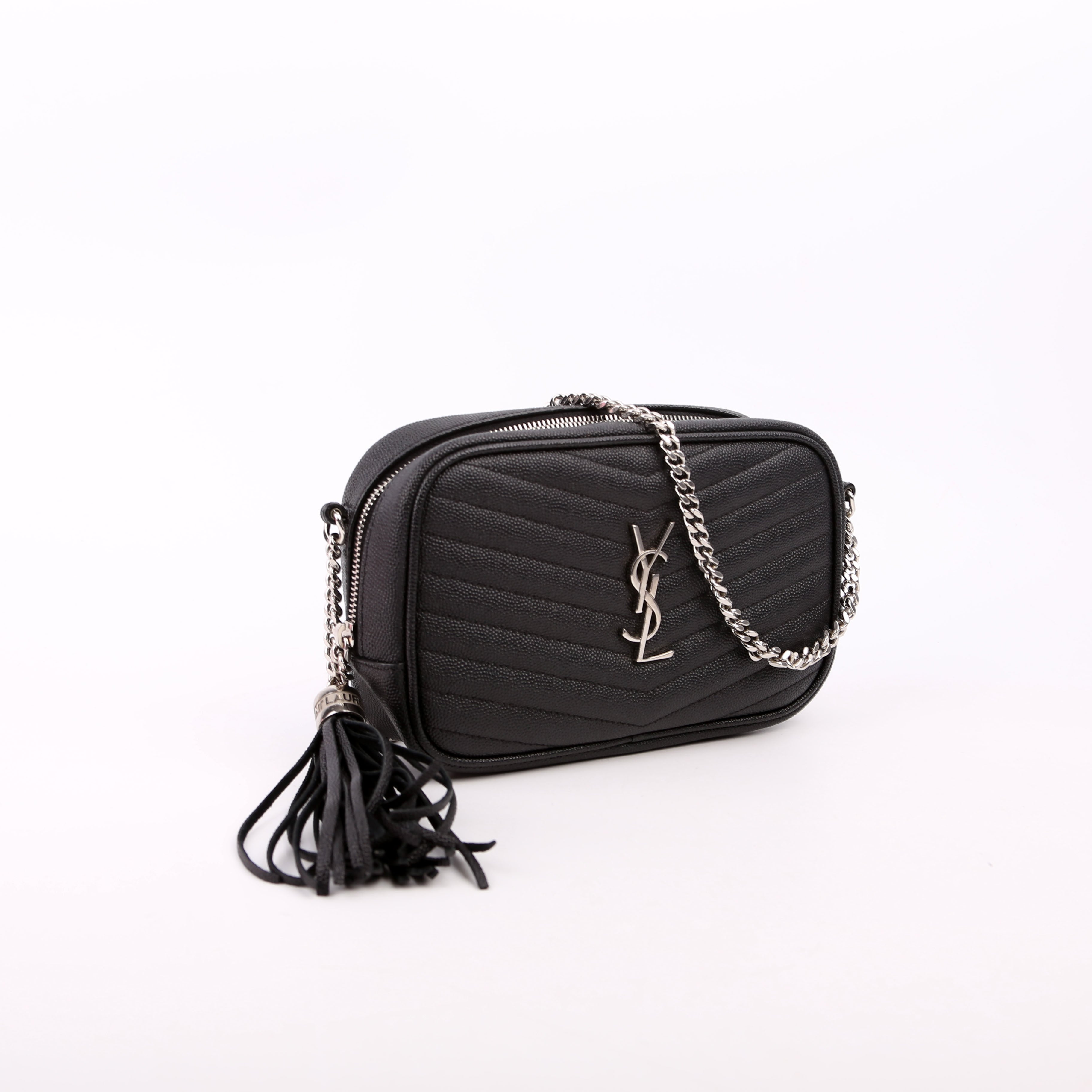SAINT LAURENT Lou Camera Mini 612579 Black