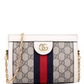 602676 GG Supreme Ophidia Mini Chain White
