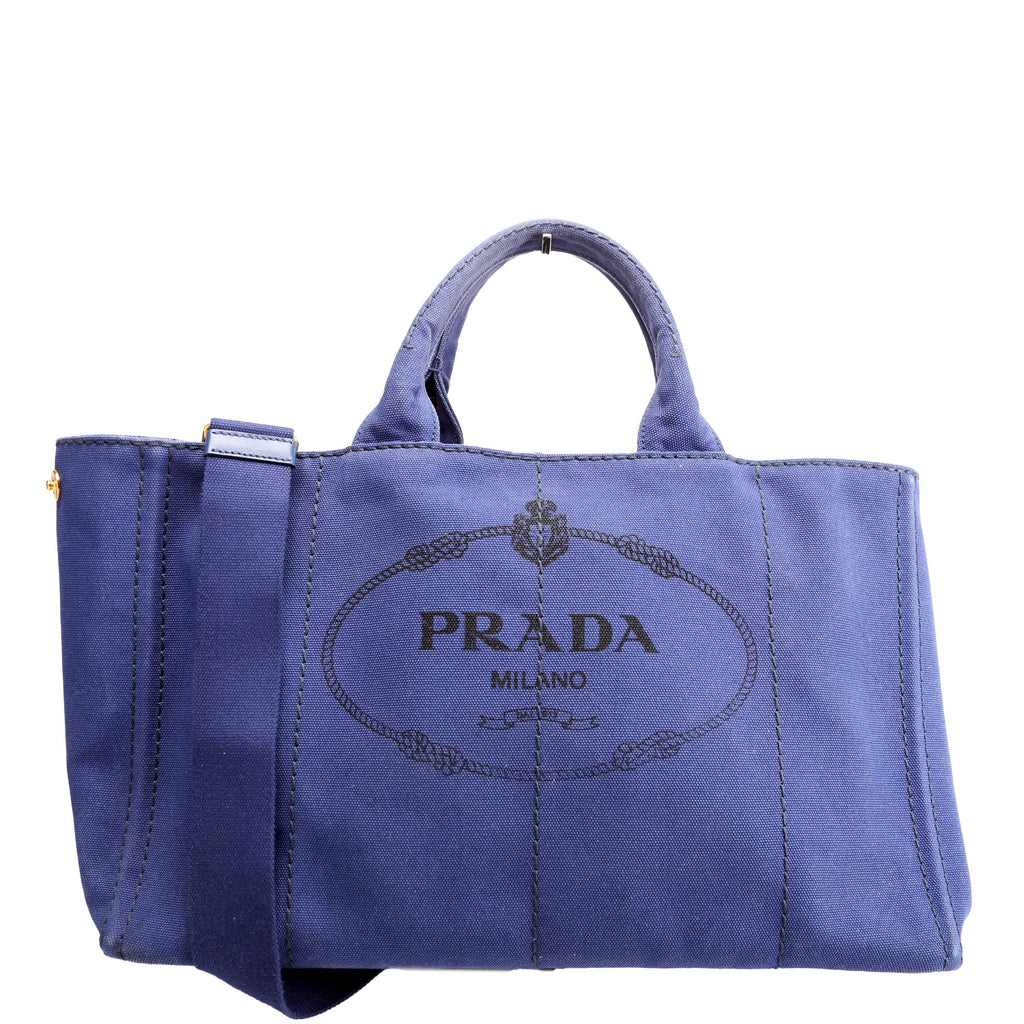 Canapa Denim Canvas Large Tote Blue